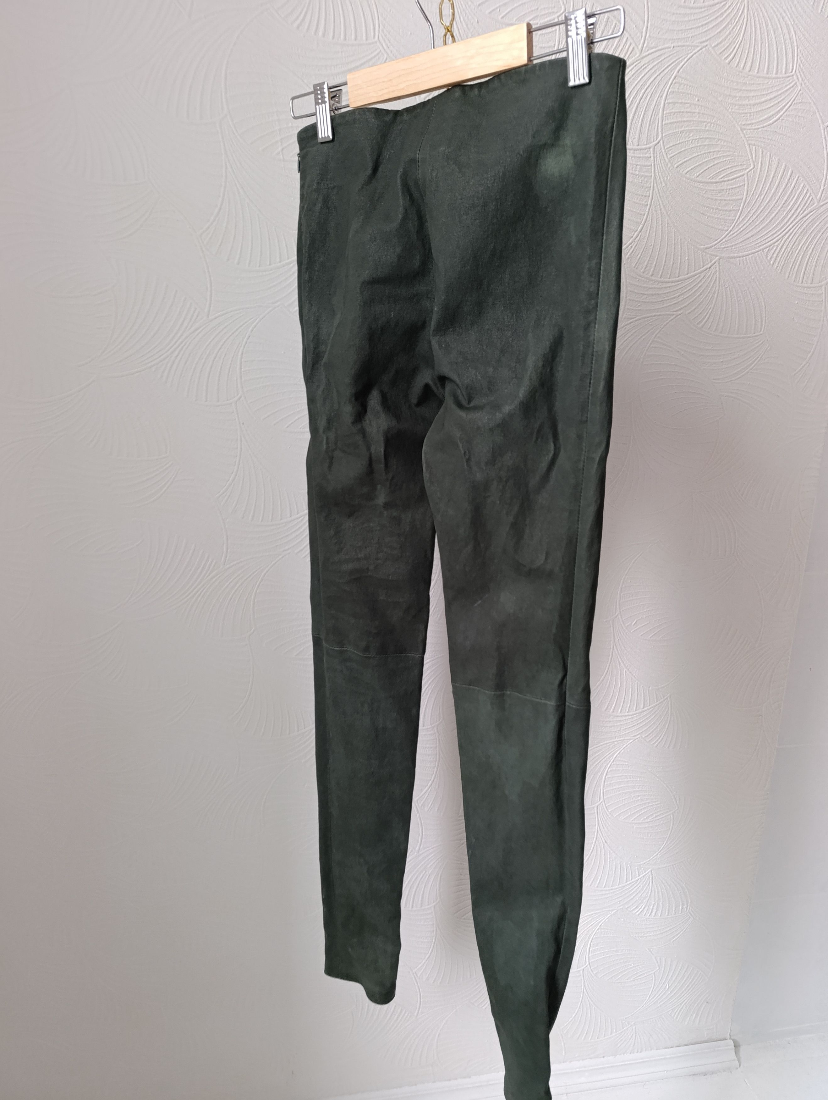 Balenciaga BALENCIAGA LAMB LEATHER LEGGINGS SIZE 36 Size 25" / US 0 / IT 36 - 12 Thumbnail