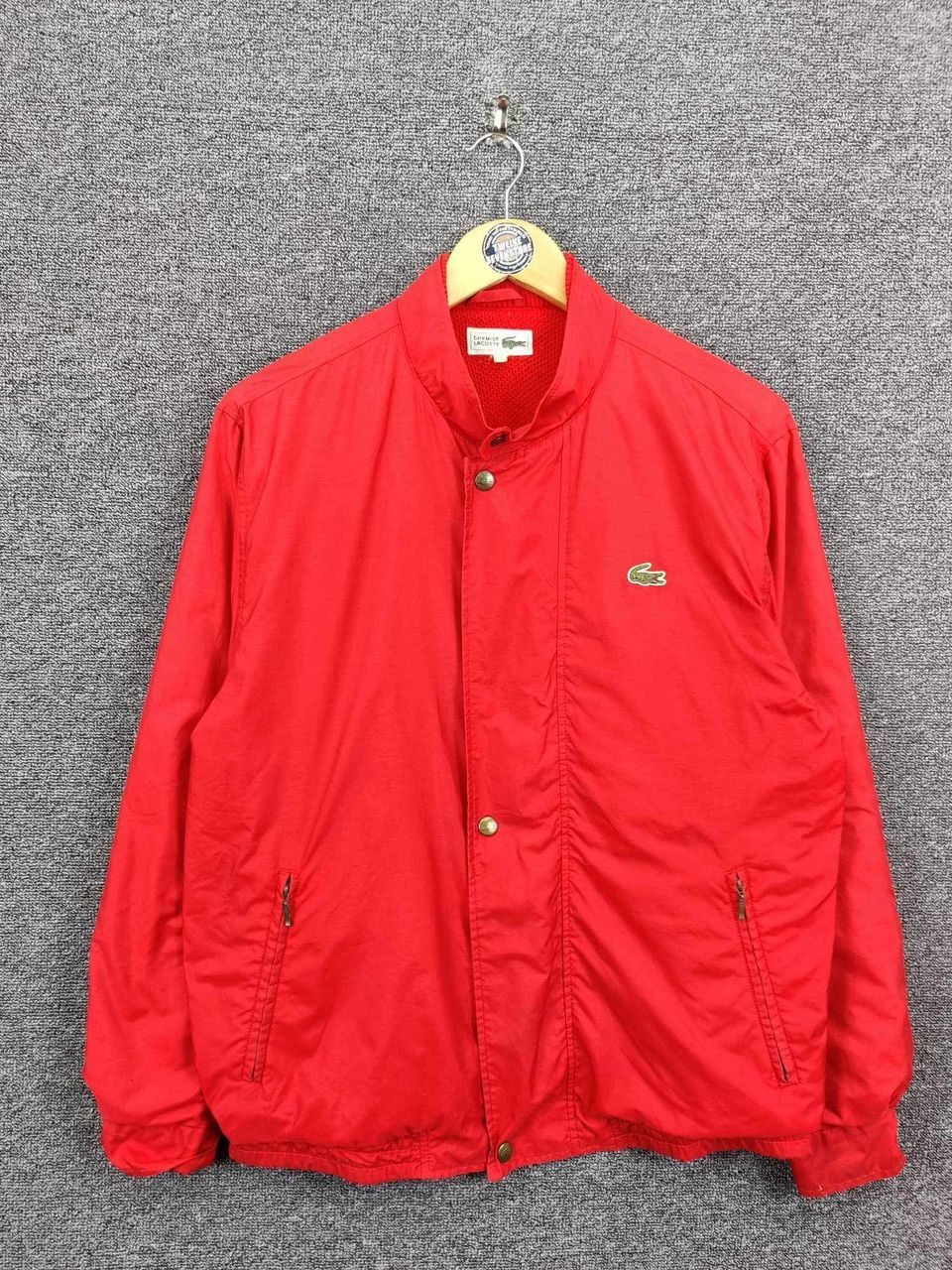 Lacoste Vintage Lacoste Small Logo Bomber Jacket Size US M / EU 48-50 / 2 - 1 Thumbnail