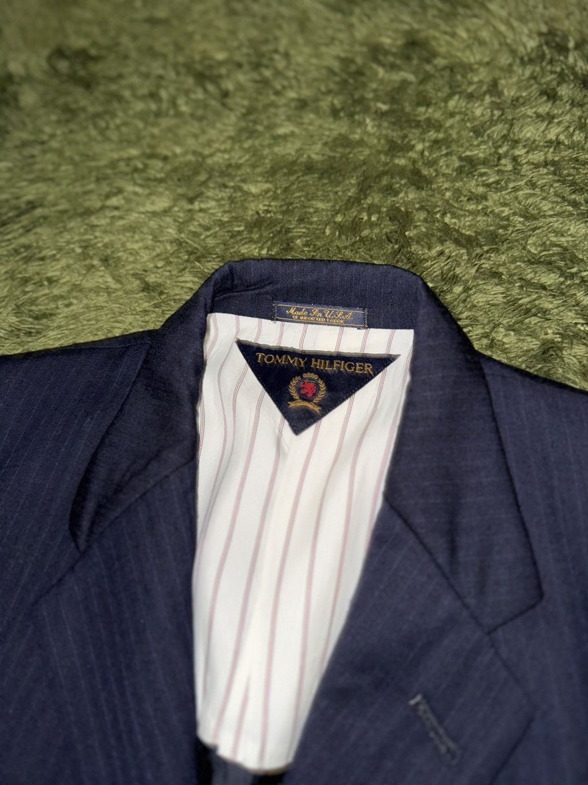 Tommy Hilfiger [44R] Tommy Hilfiger MADE IN USA Original Blazer Jacket Size 44R - 3 Thumbnail