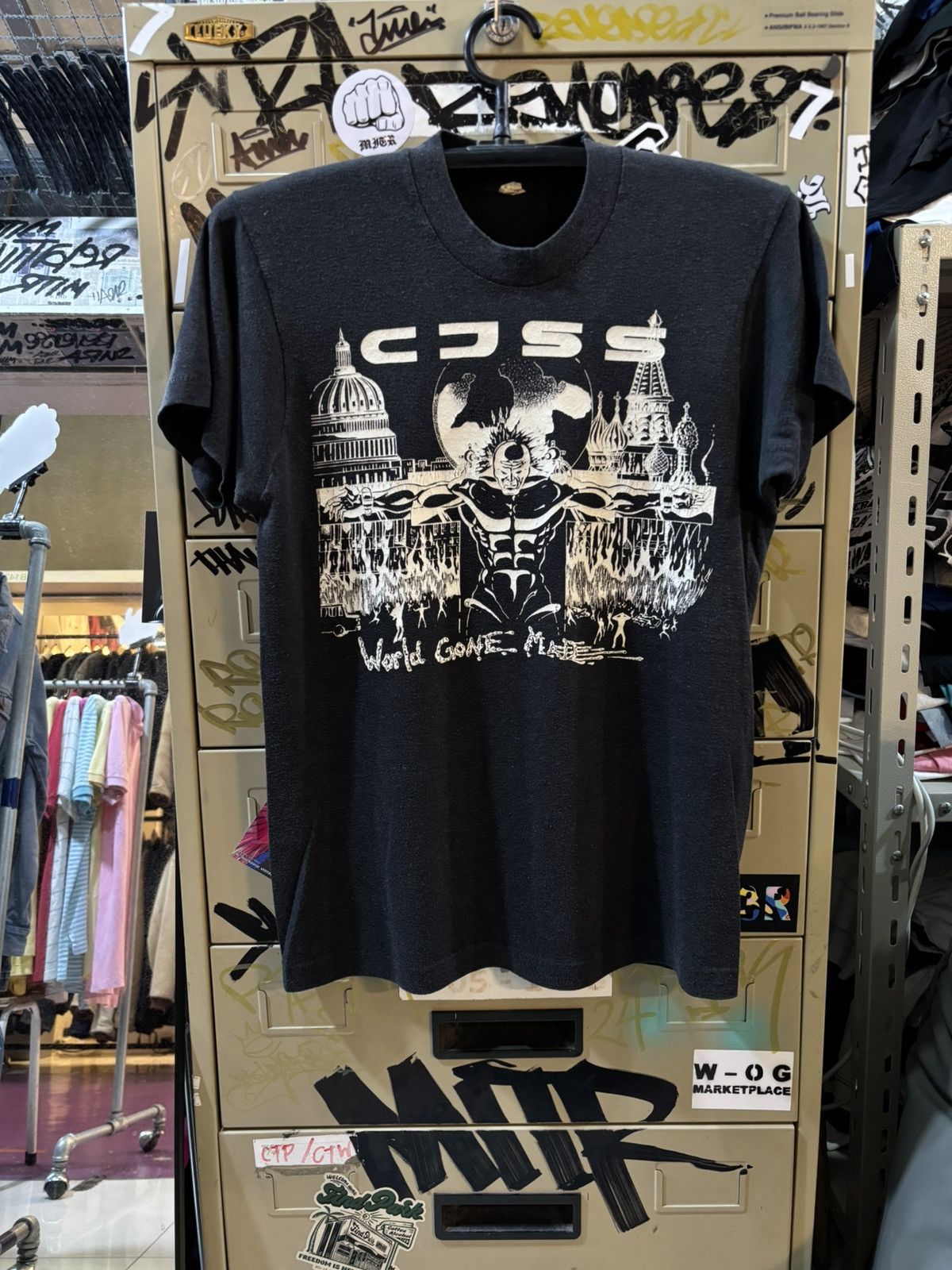 Band Tees CJSS vintage tee 80’s Size US M / EU 48-50 / 2 - 1 Thumbnail