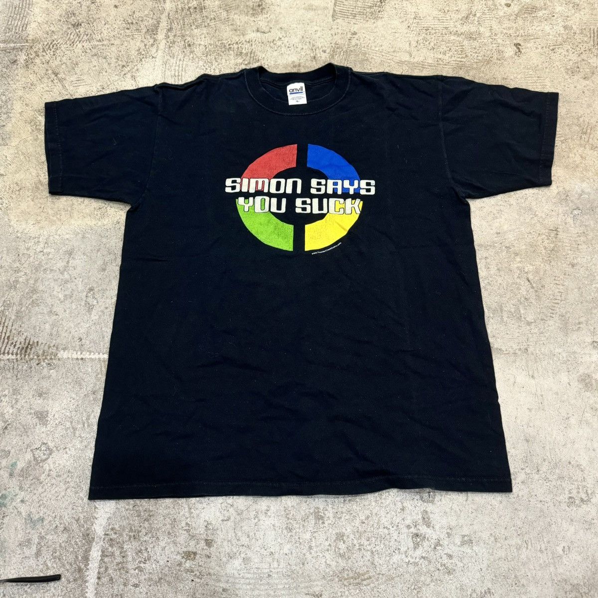Vintage VINTAGE SIMON SAYS HUMOR TEE! Size US L / EU 52-54 / 3 - 2 Thumbnail