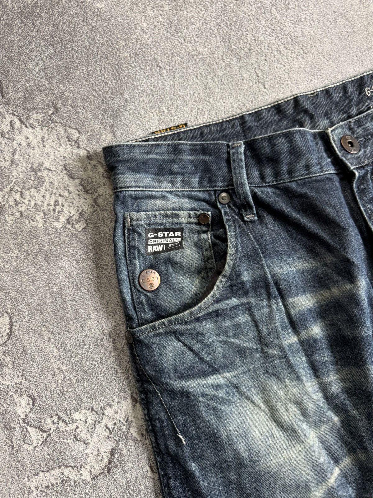 G-Star G Star Arc 3D Jeans 30 L32 Loose Tapered Leg Zip Twisted Size US 30 / EU 46 - 6 Thumbnail