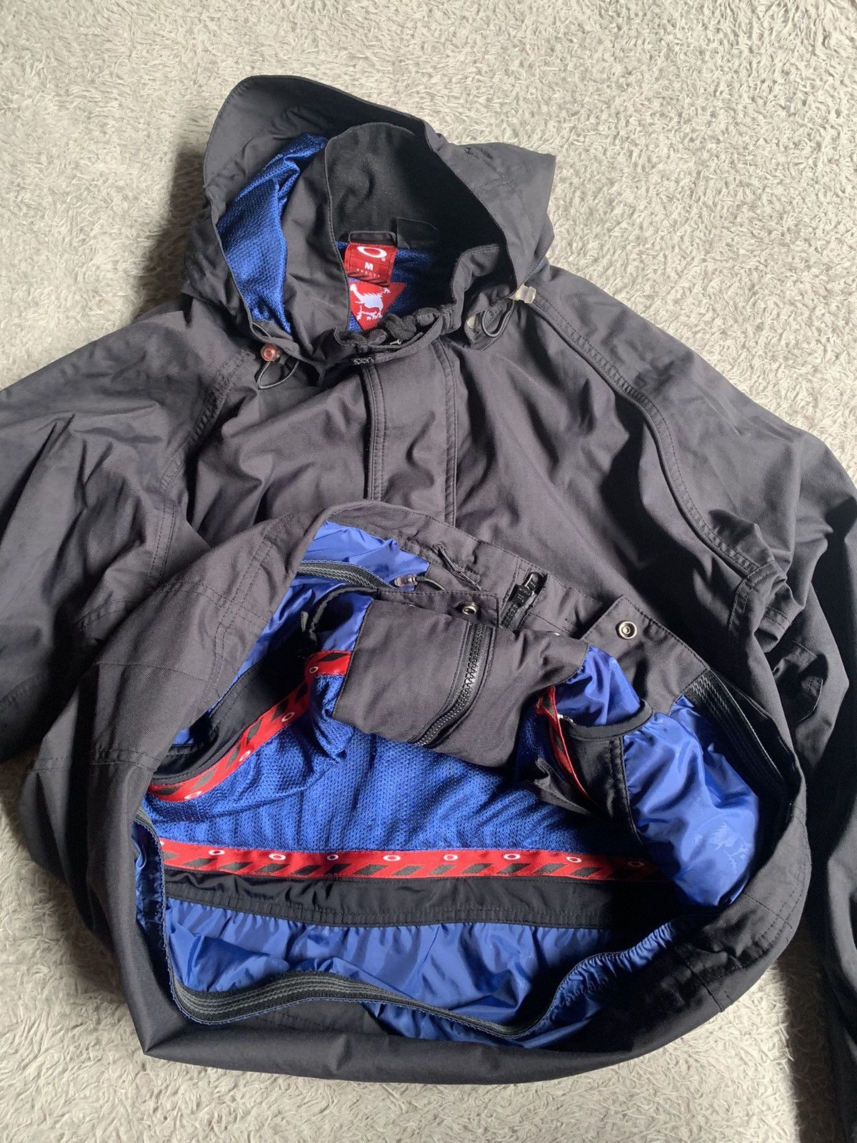Oakley Vintage 00s Oakley Software Technical Gorpcore Jacket Size US M / EU 48-50 / 2 - 6 Thumbnail