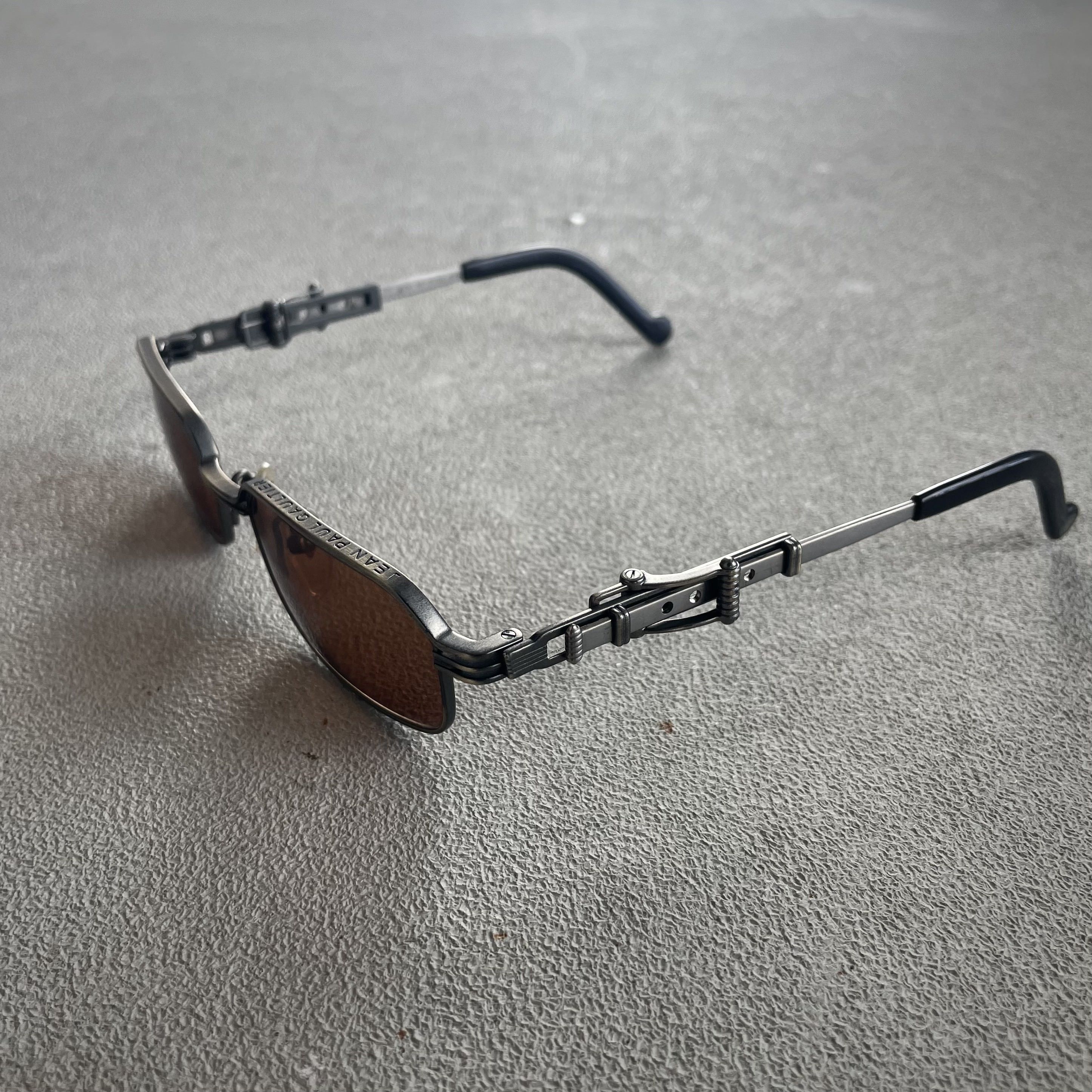 Jean Paul Gaultier Rectangular Belt Buckle Sunglasses Size ONE SIZE - 3 Thumbnail