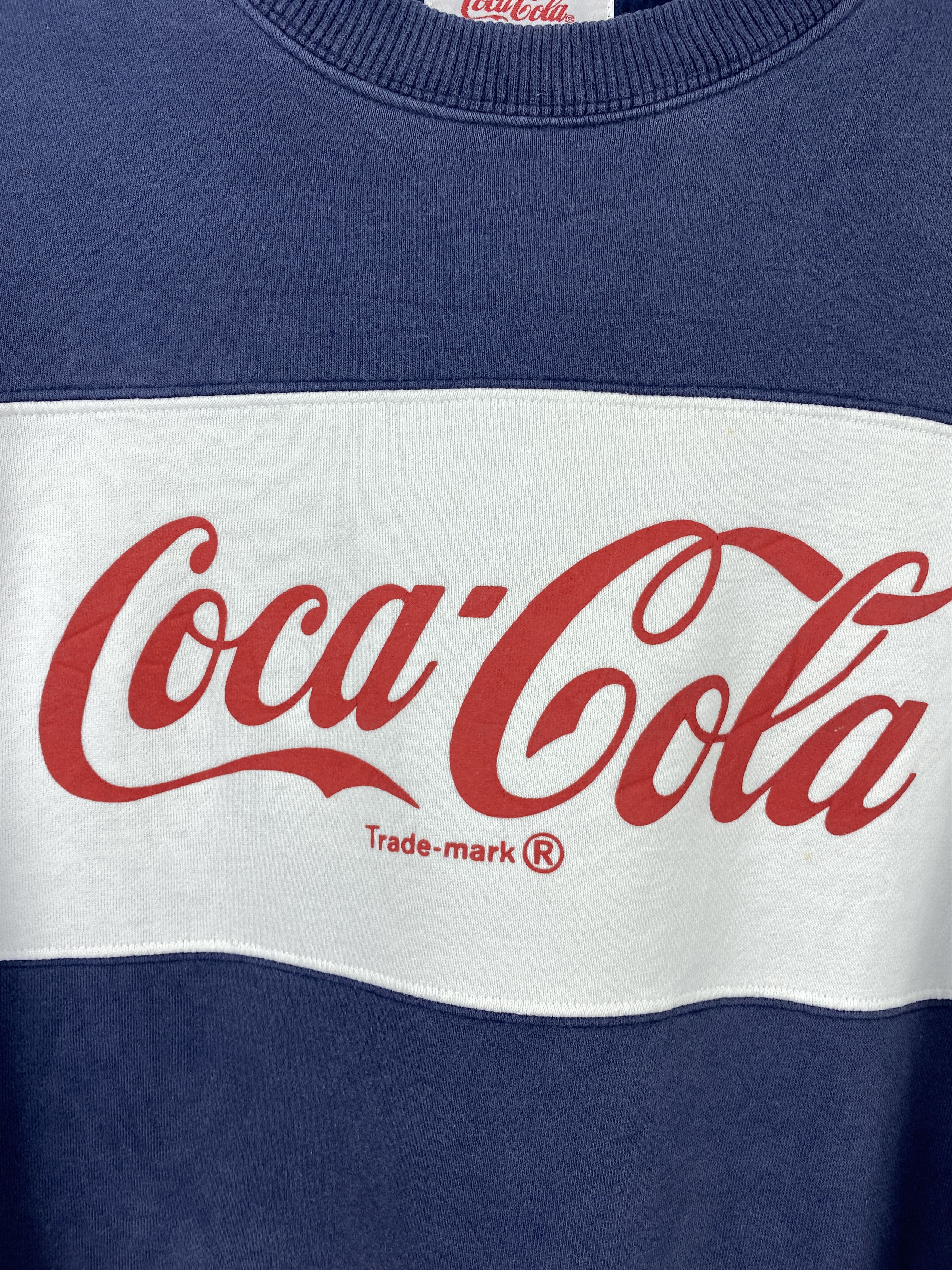 Coca Cola Vintage Coca Cola Spell Out Crewneck Sweatshirt SH0436 Size US XL / EU 56 / 4 - 8 Thumbnail