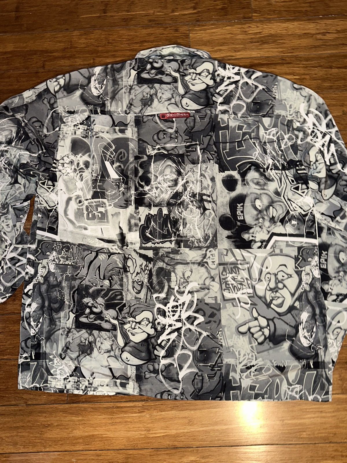 JNCO Vintage jnco all over print shirt Size US XL / EU 56 / 4 - 3 Thumbnail