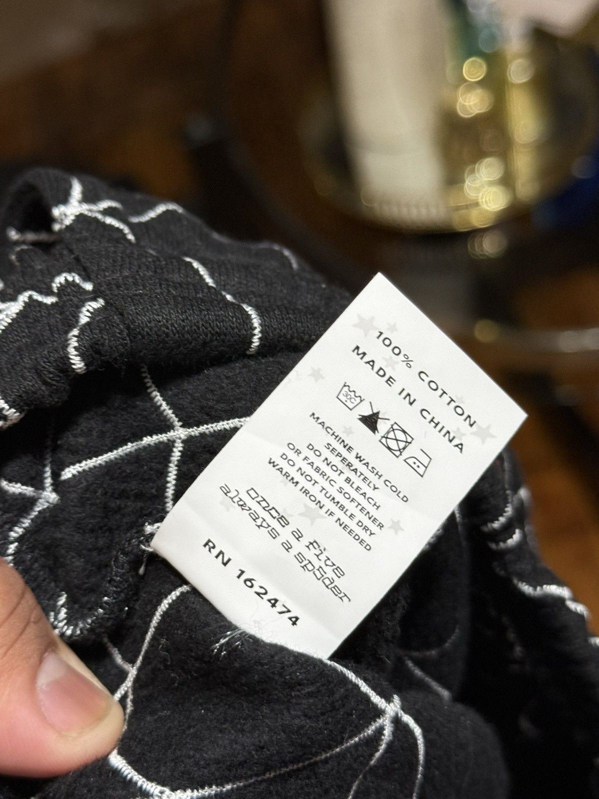 Sp5der Spider AOP Web Sweatpants Size XL Size US 36 / EU 52 - 11 Thumbnail