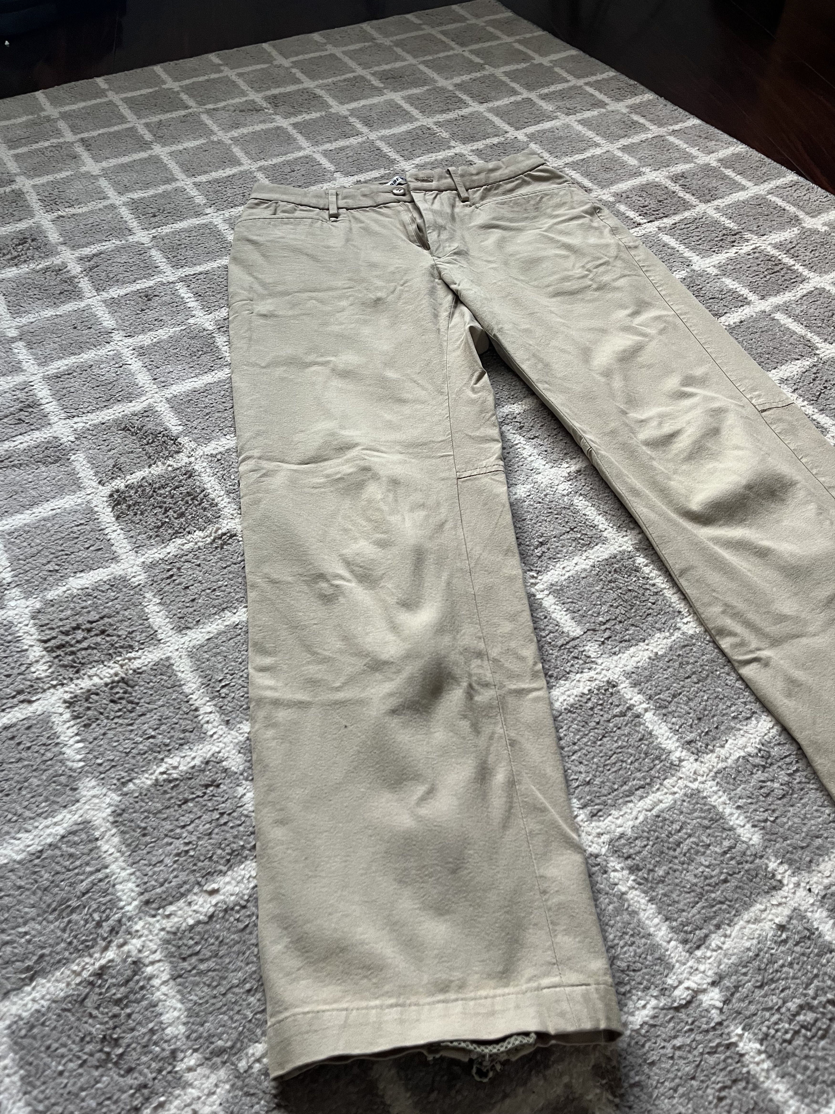 Issey Miyake Issey Miyake - Cargo Pants - Beige- Size 26 x 28 Size US 26 / EU 42 - 1 Thumbnail