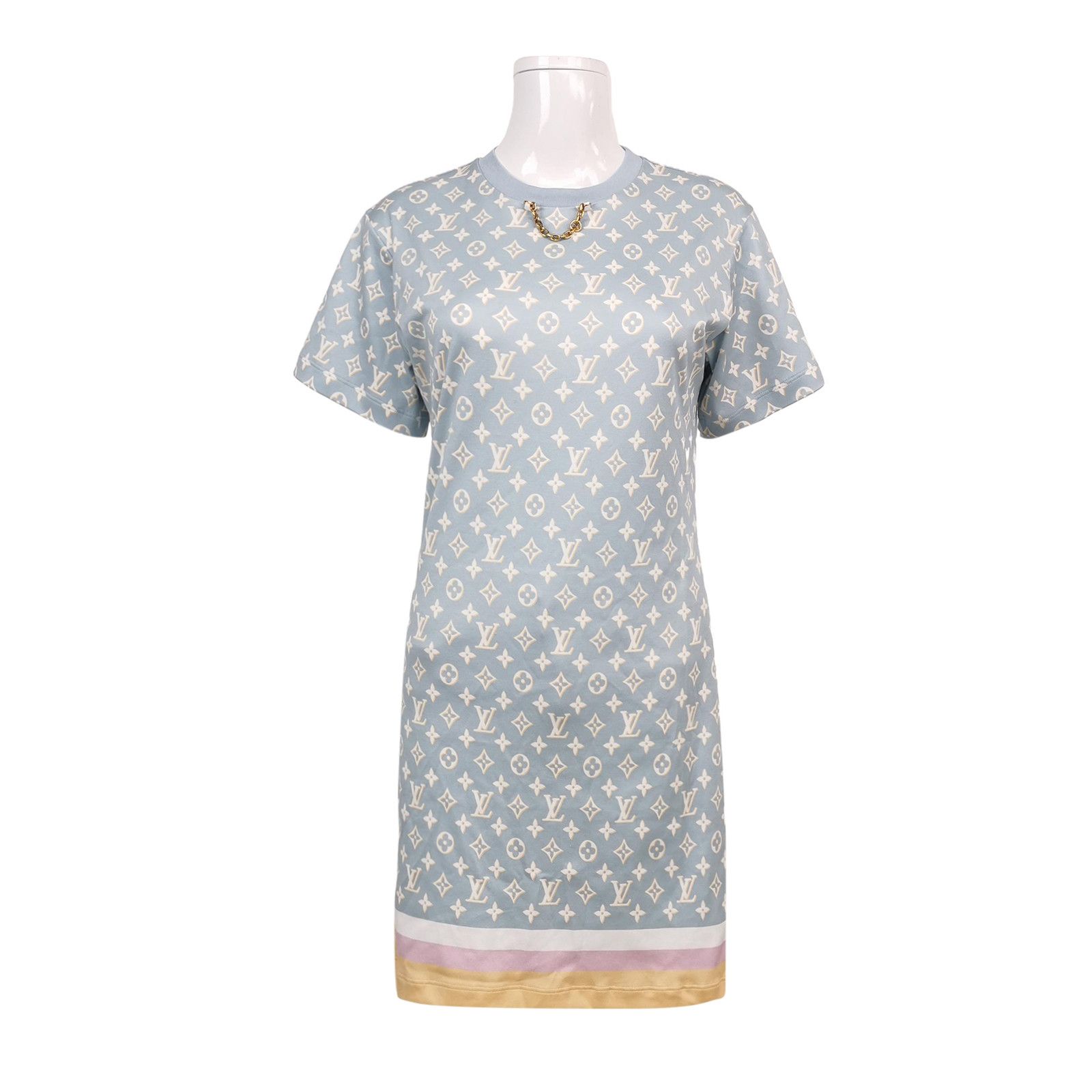 Louis Vuitton Louis Vuitton Monogram Cotton Mini Dress Size S Size S / US 4 / IT 40 - 1 Thumbnail