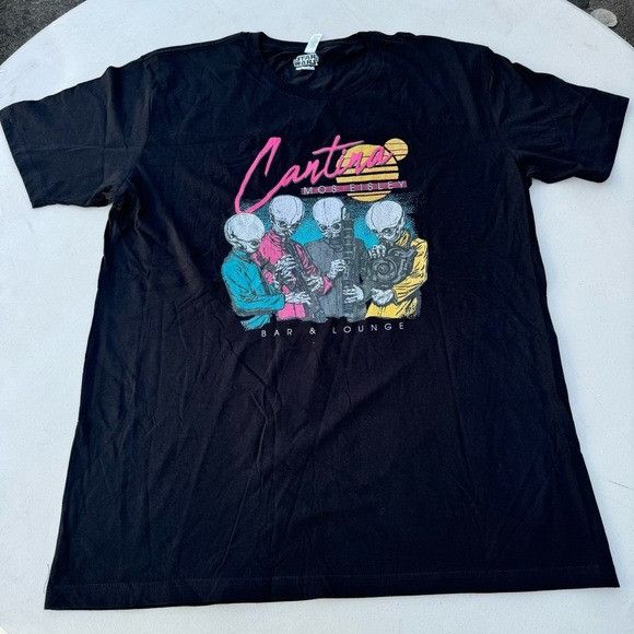 Star Wars NEW STAR WARS CANTINA MIAMI BLACK T-SHIRT SZ EXTRA LARGE XL Size US XL / EU 56 / 4 - 2 Thumbnail