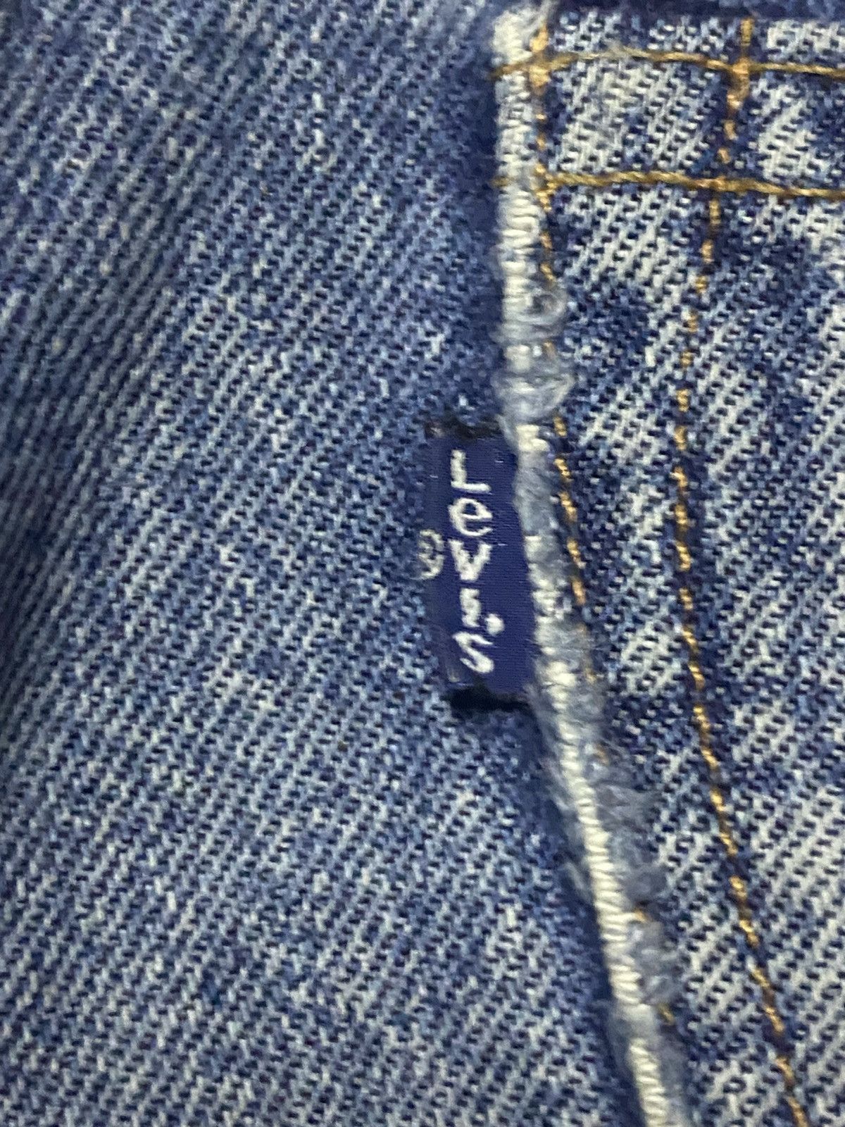 Levi's Made & Crafted Vintage Levis Made & Craft Distressed Tack Slim Jeans Size US 34 / EU 50 - 14 Thumbnail