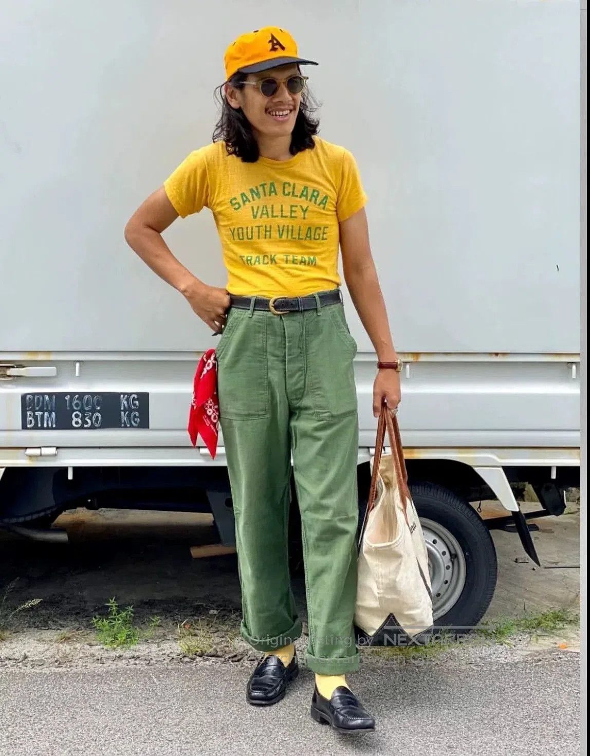 Vintage Vintage 60s OG107 Military Pants. Size US 33 - 5 Thumbnail