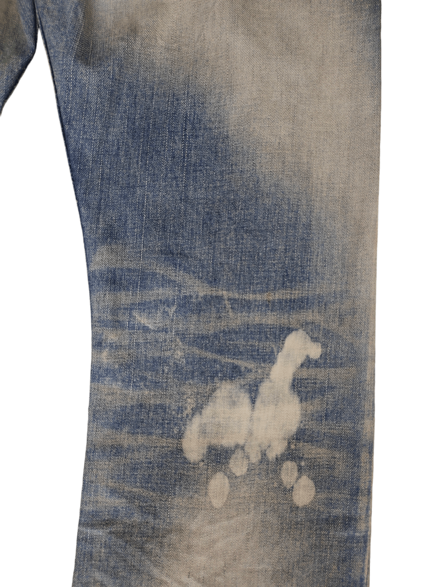 Issey Miyake Flare Jeans Ayuite Issey Miyake Distress Faded Bootcut Y2k Size US 34 / EU 50 - 14 Thumbnail