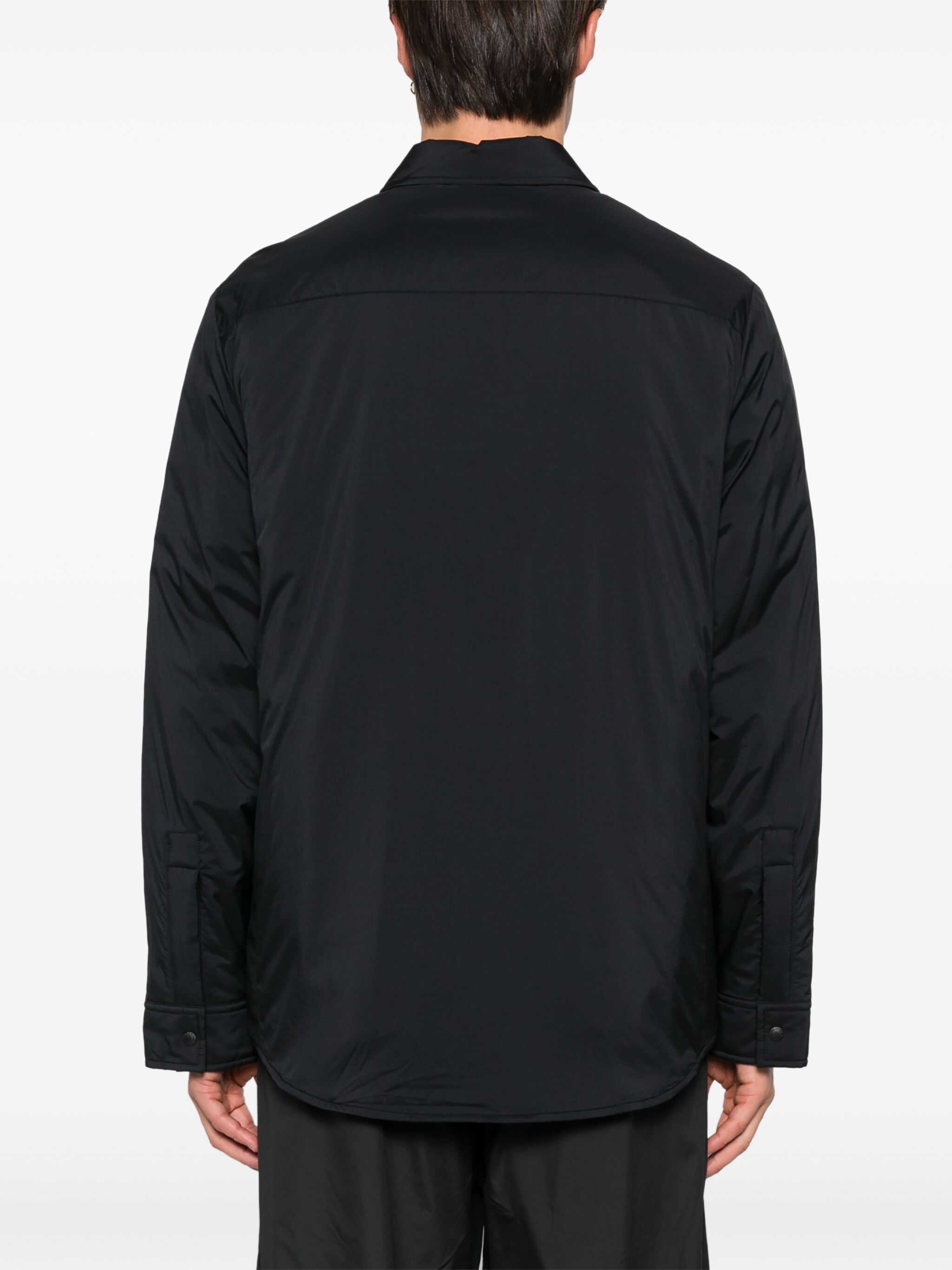 Moose Knuckles o1s22i1n1124 Ash Nylon Shirt-Style Jacket in Black Size US XL / EU 56 / 4 - 4 Thumbnail
