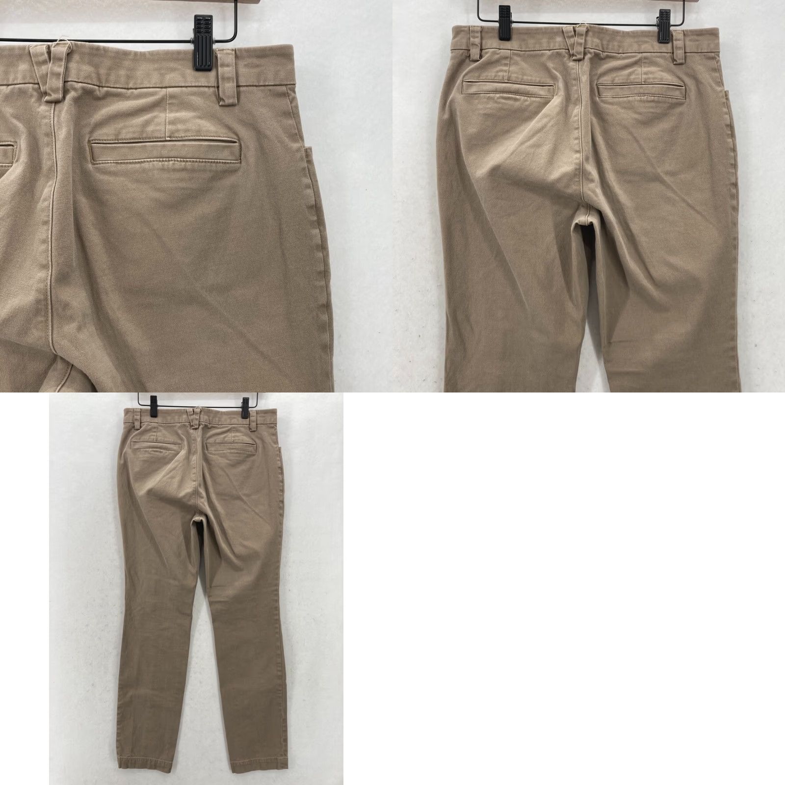 Vintage Duluth Chino Pants Women's 8x31 Brown Stretch Slim Leg Workday Warrior Casual Size 30" / US 8 / IT 44 - 9 Thumbnail