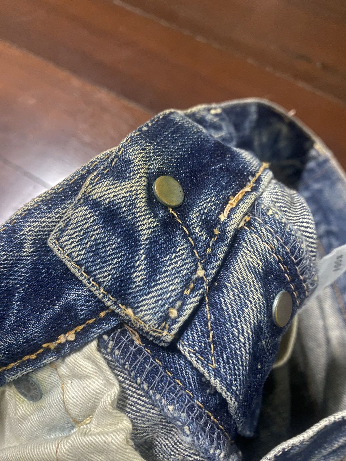 OMNIGOD Vintage omnigod mud wash flare selvedge jeans Size US 31 - 21 Thumbnail