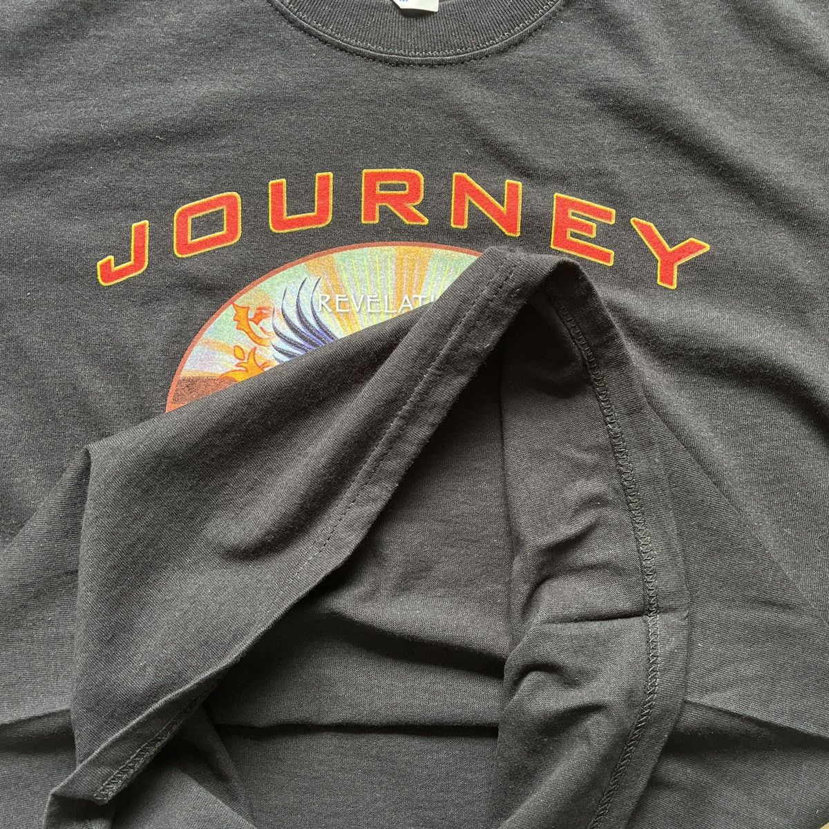 Anvil × Vintage Journey Rock Band Revelation Album TShirt New Anvil Tag Size US M / EU 48-50 / 2 - 15 Thumbnail