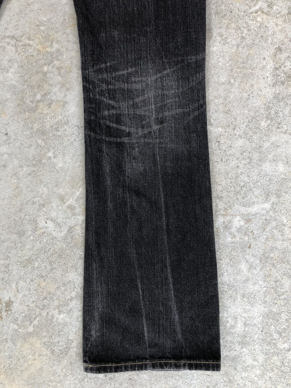 If Six Was Nine Wrangler Flared Jeans Bootcut Distressed Jeans Size US 30 / EU 46 - 12 Thumbnail