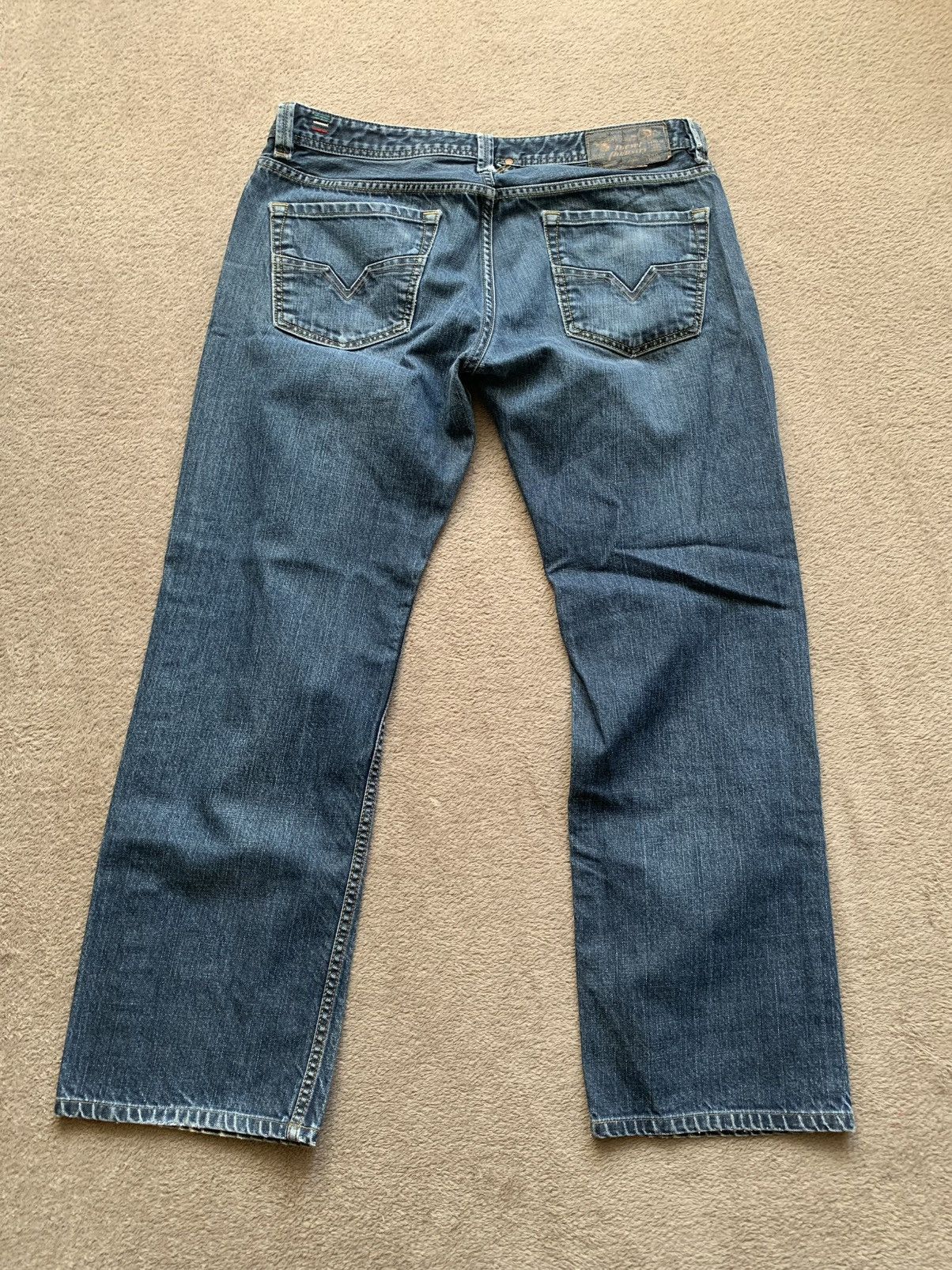 Diesel × If Six Was Nine × Le Grande Bleu (L.G.B.) Diesel Larke Straight Mudwash Jeans LGB Ifsixwasnine vibe Size US 32 / EU 48 - 4 Thumbnail