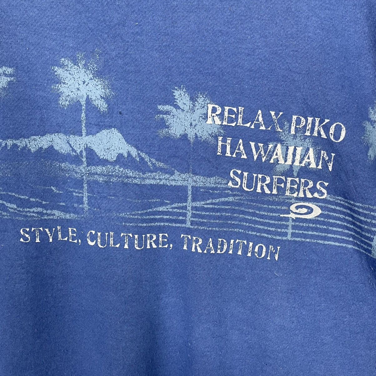 Japanese Brand Piko Hawaiian Surfer Crewneck Sweatshirt Size US L / EU 52-54 / 3 - 10 Thumbnail