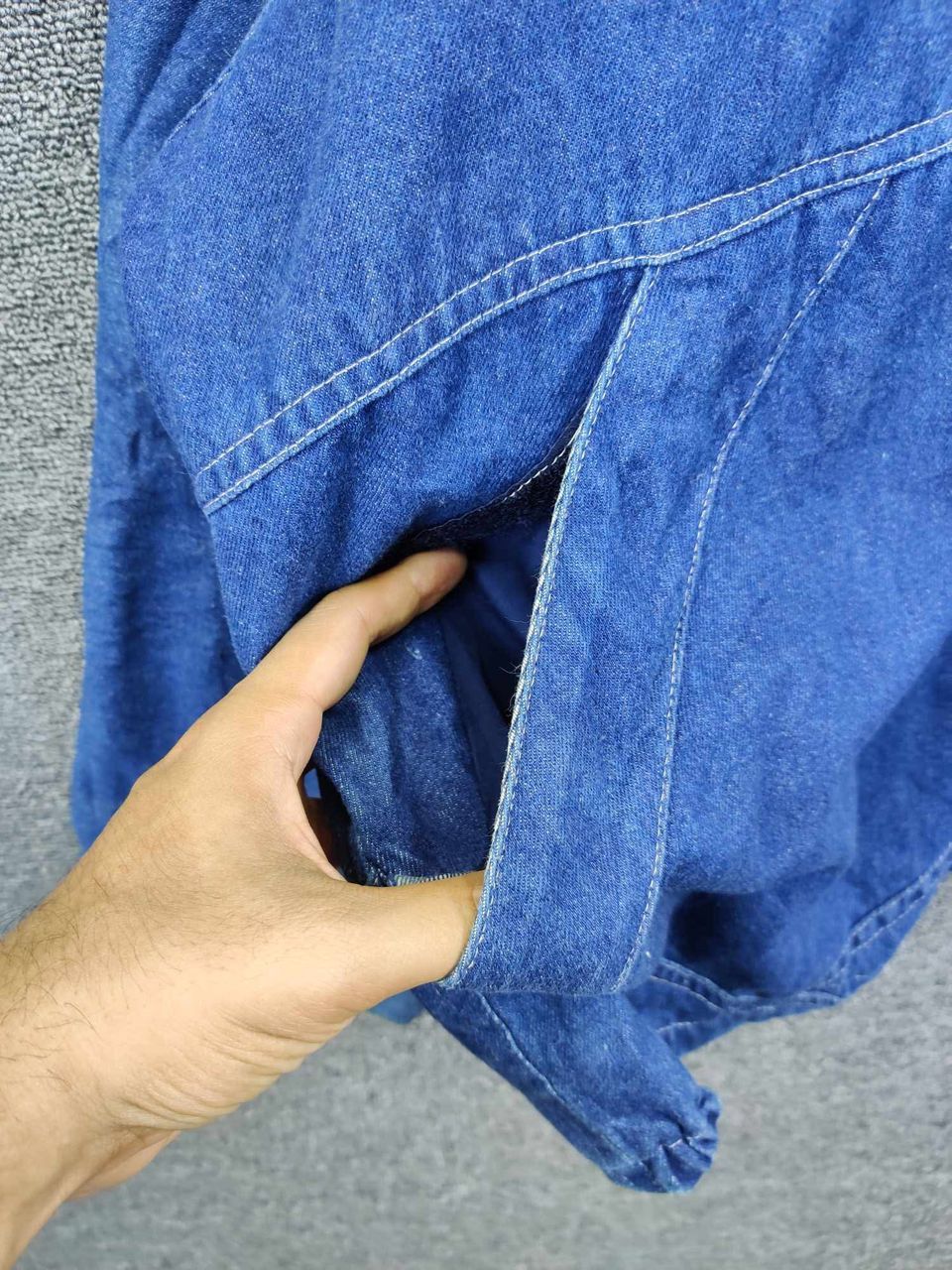 Japanese Brand Mickey Brazil Soft Denim Style Hoodie Baggy Jacket Size US M / EU 48-50 / 2 - 8 Thumbnail