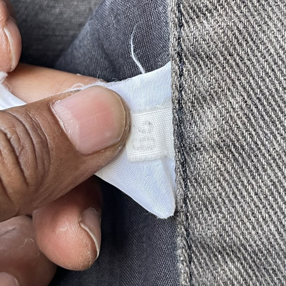Helmut Lang Thrashed Archival 90s HELMUT LANG Faded Black Denim Jeans Size US 30 / EU 46 - 18 Thumbnail