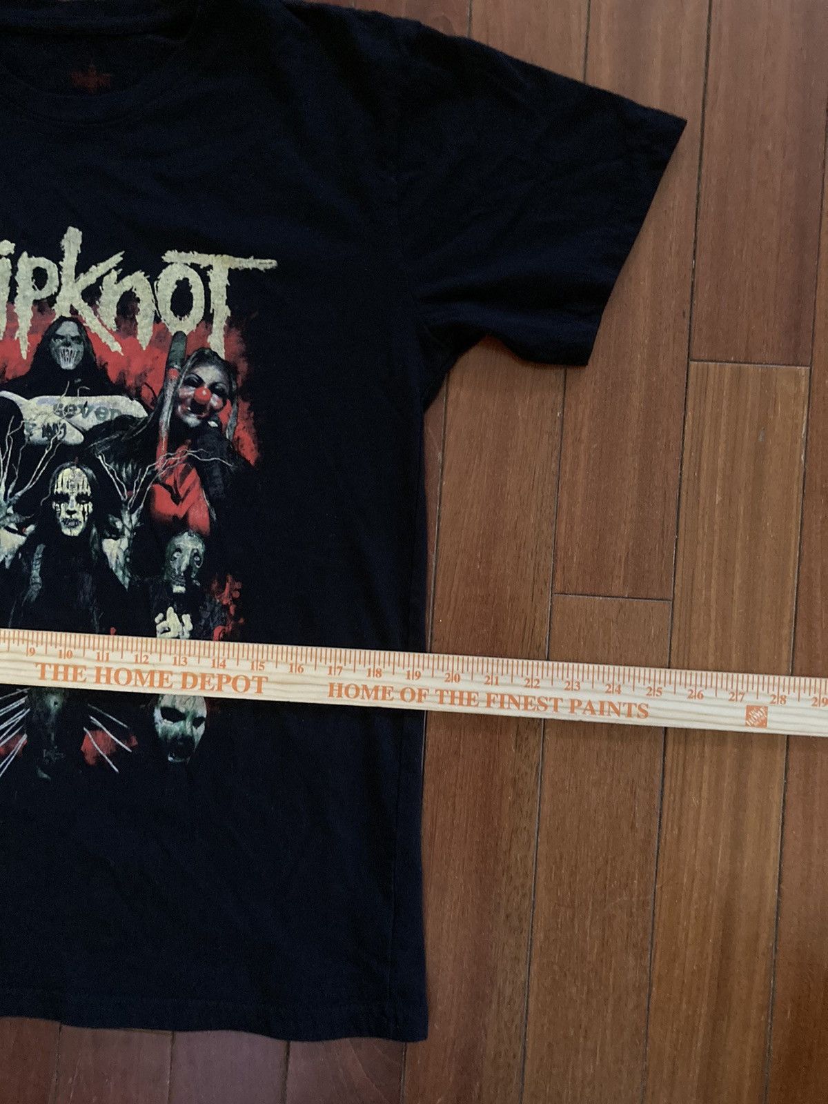 Designer × Vintage Slipknot Seven 2010 Men’s Double Sided Vintage Rare T Shirt Size US L / EU 52-54 / 3 - 2 Thumbnail