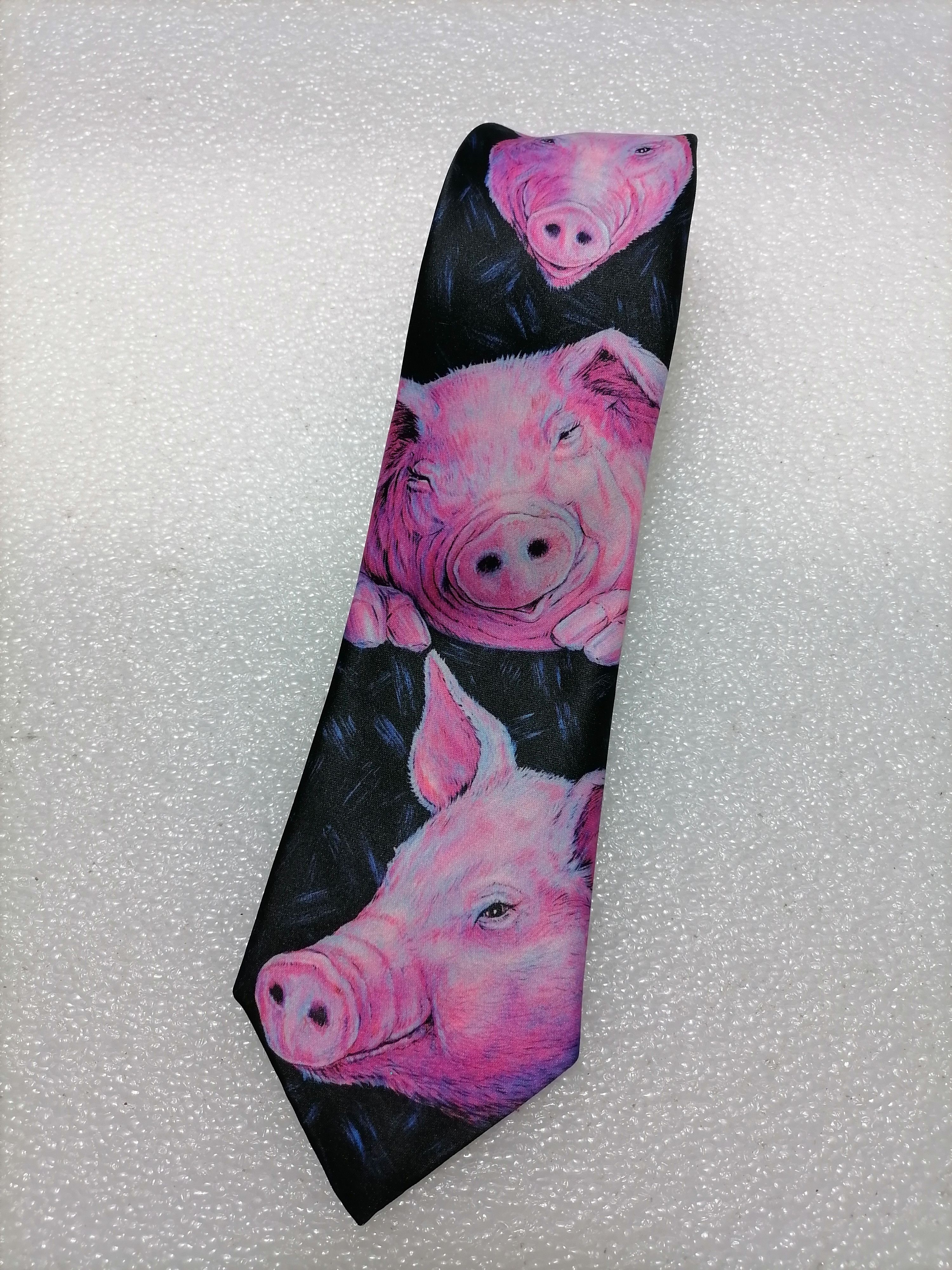 Ralph Marlin Ralph Marlin Nechtie Pig , like new Size ONE SIZE - 9 Thumbnail
