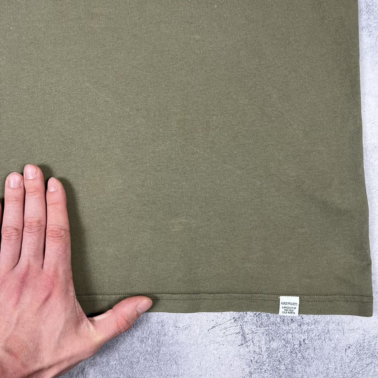 Norse Projects Norse Project Niels Standard big logo tee Size US M / EU 48-50 / 2 - 10 Thumbnail