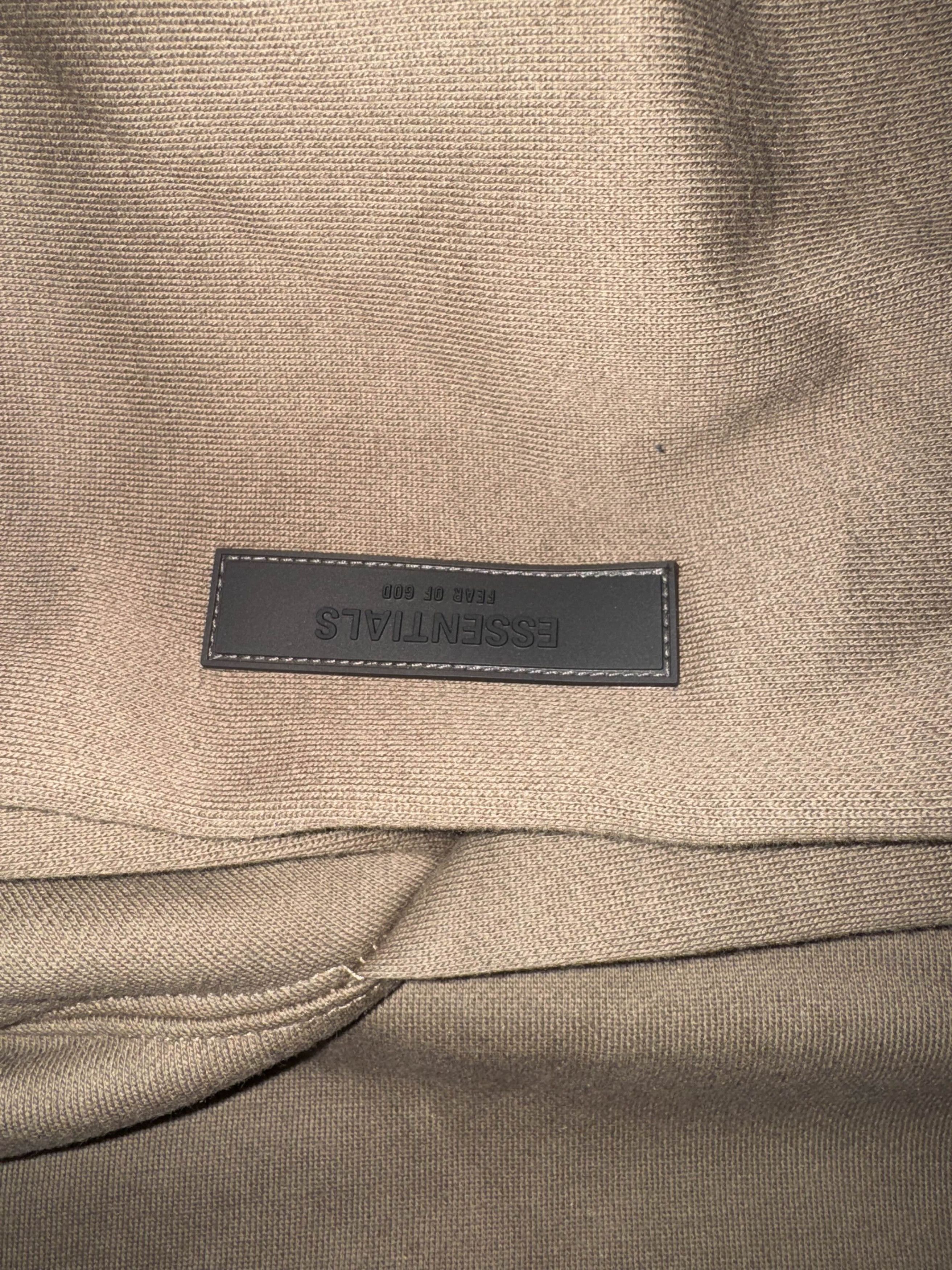 Essentials Brown Relaxed Hoodie Size US XXL / EU 58 / 5 - 5 Thumbnail
