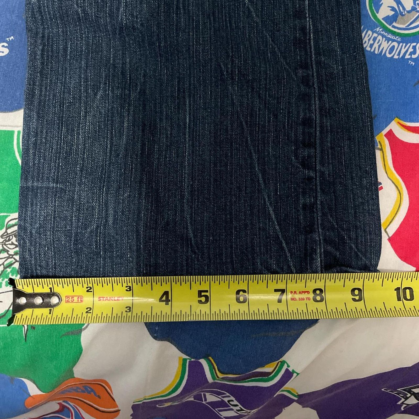 Affliction × BKE × Rock Revival Y2K BKE Derek Denim Relaxed Baggy Straight Jeans Pants Size US 34 / EU 50 - 4 Thumbnail