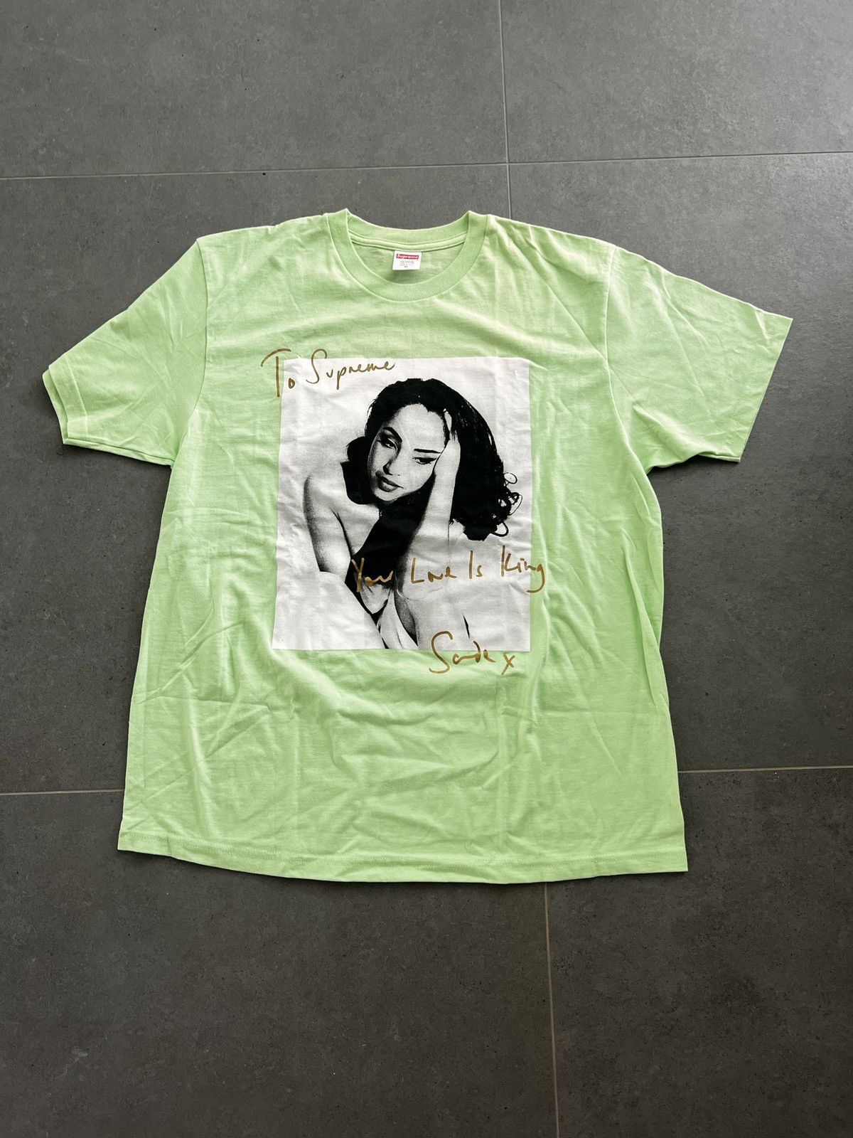 Supreme Supreme Sade t shirt in blue | Grailed