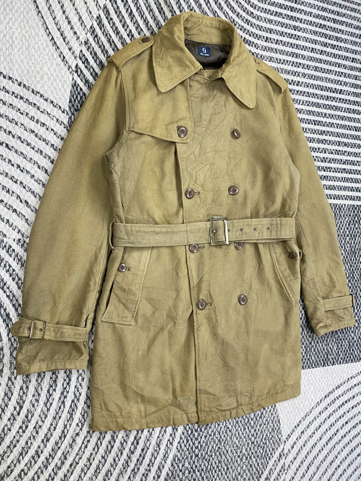 Vintage Vintage Mil-Spec 9 By Boston Nine Military Jacket Size US M / EU 48-50 / 2 - 3 Thumbnail