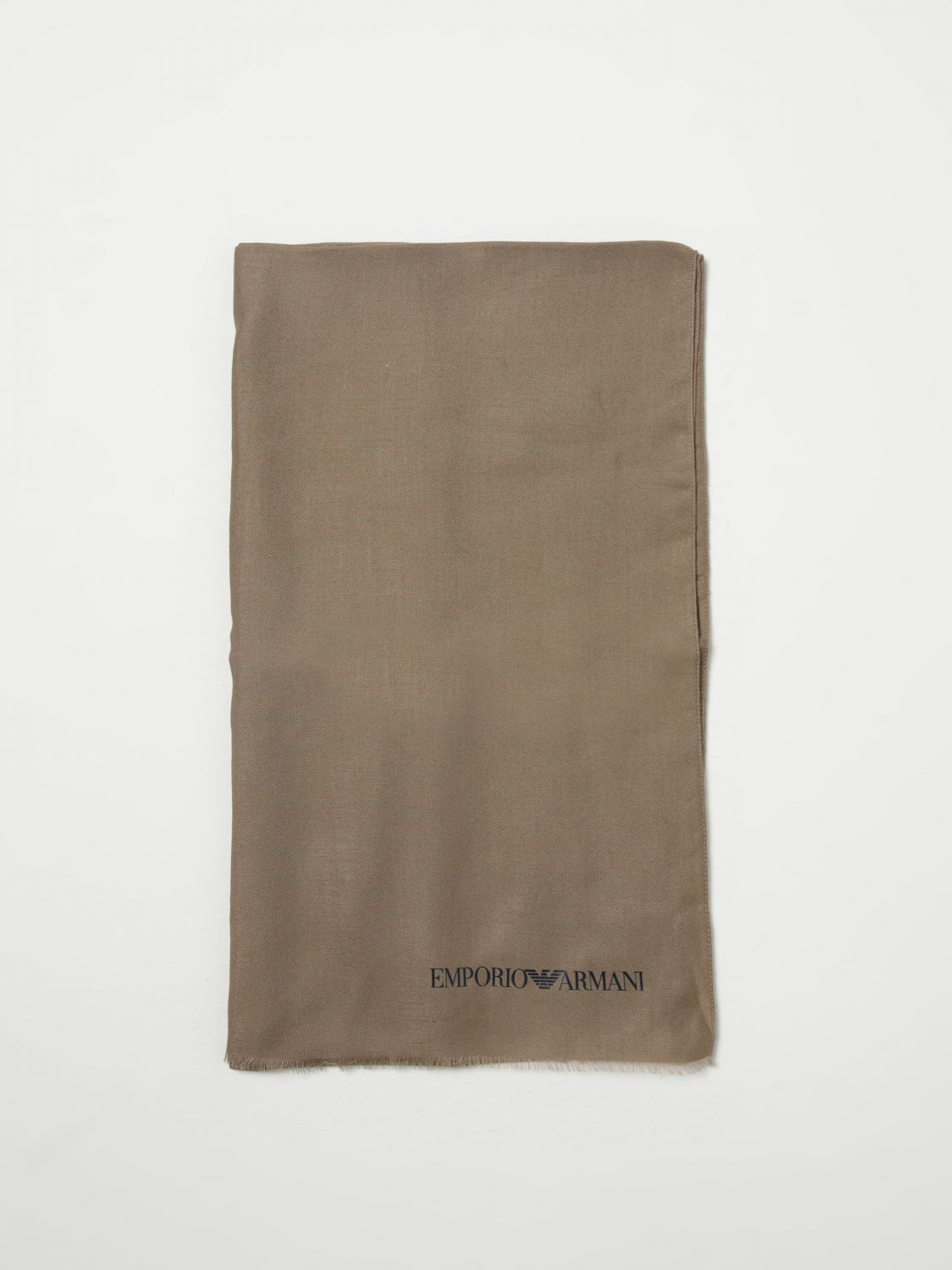 Giorgio Armani Giorgio Armani Scarf Men Walnut Size ONE SIZE - 1 Thumbnail