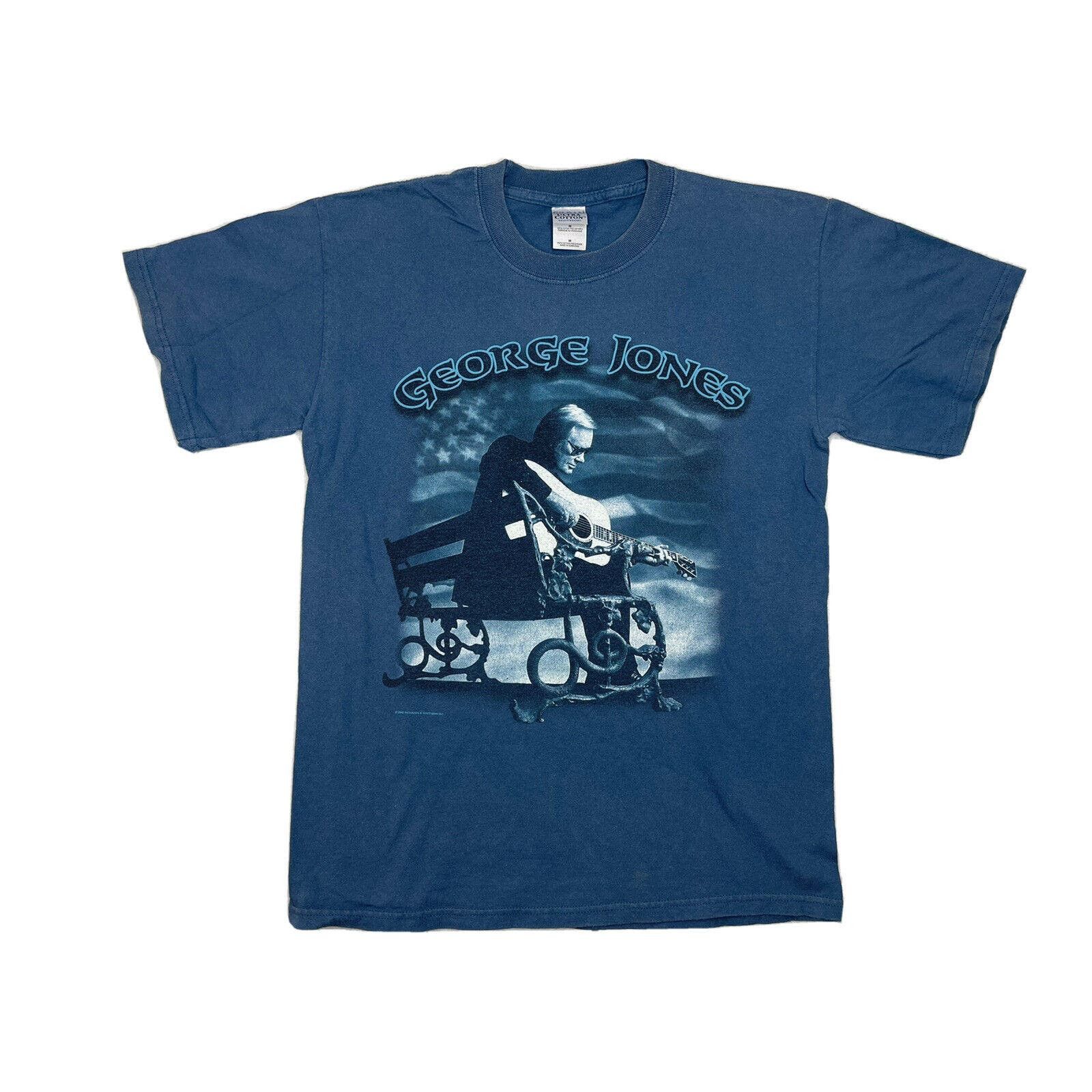 Gildan Vintage 2002 George Jones The Rock Concert Tour T-Shirt | Grailed
