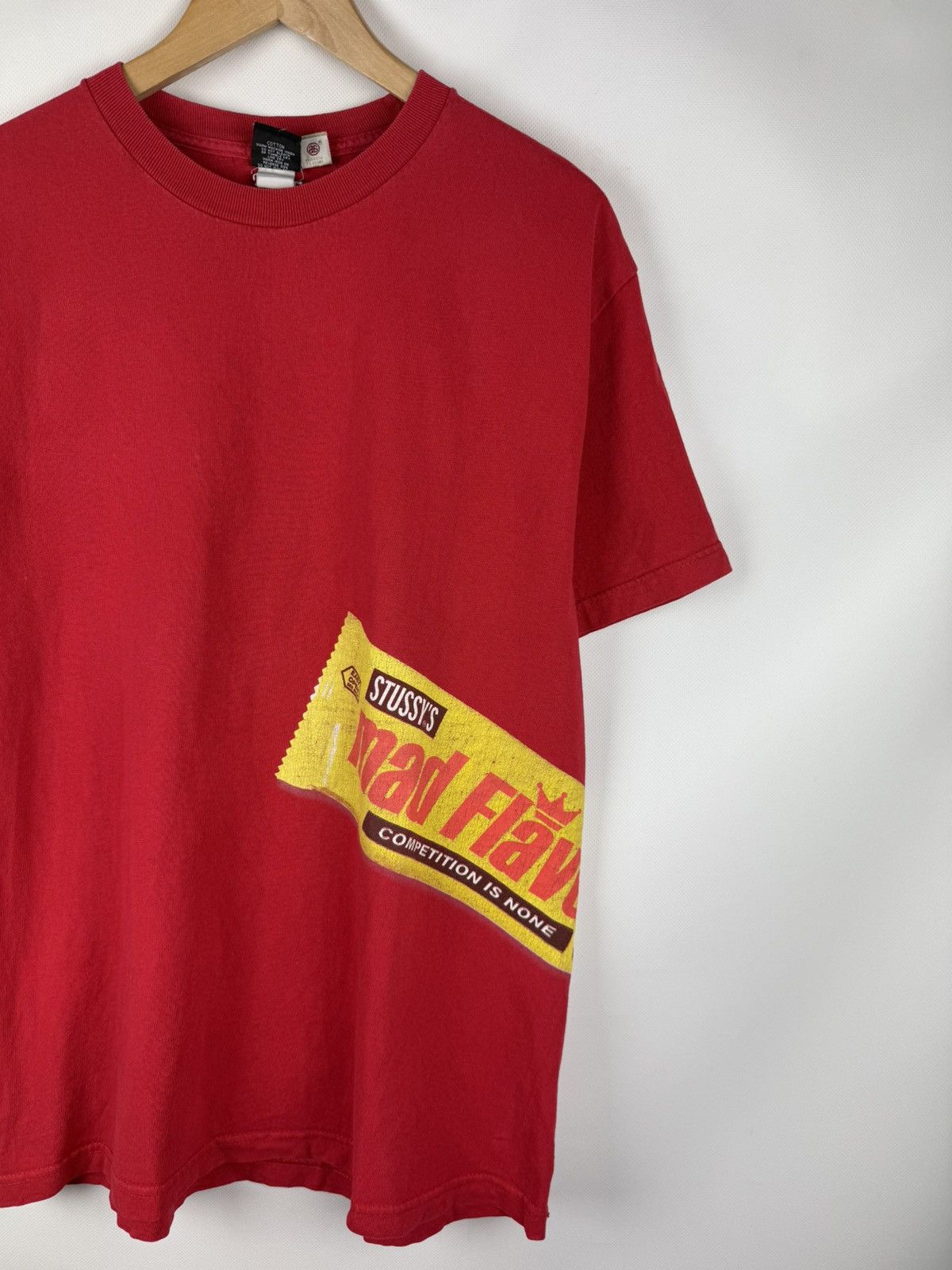 Stussy × Vintage Stussy Mad Flavor Vintage Y2K Men’s Big Logo T Shirt Size L Size US L / EU 52-54 / 3 - 3 Thumbnail