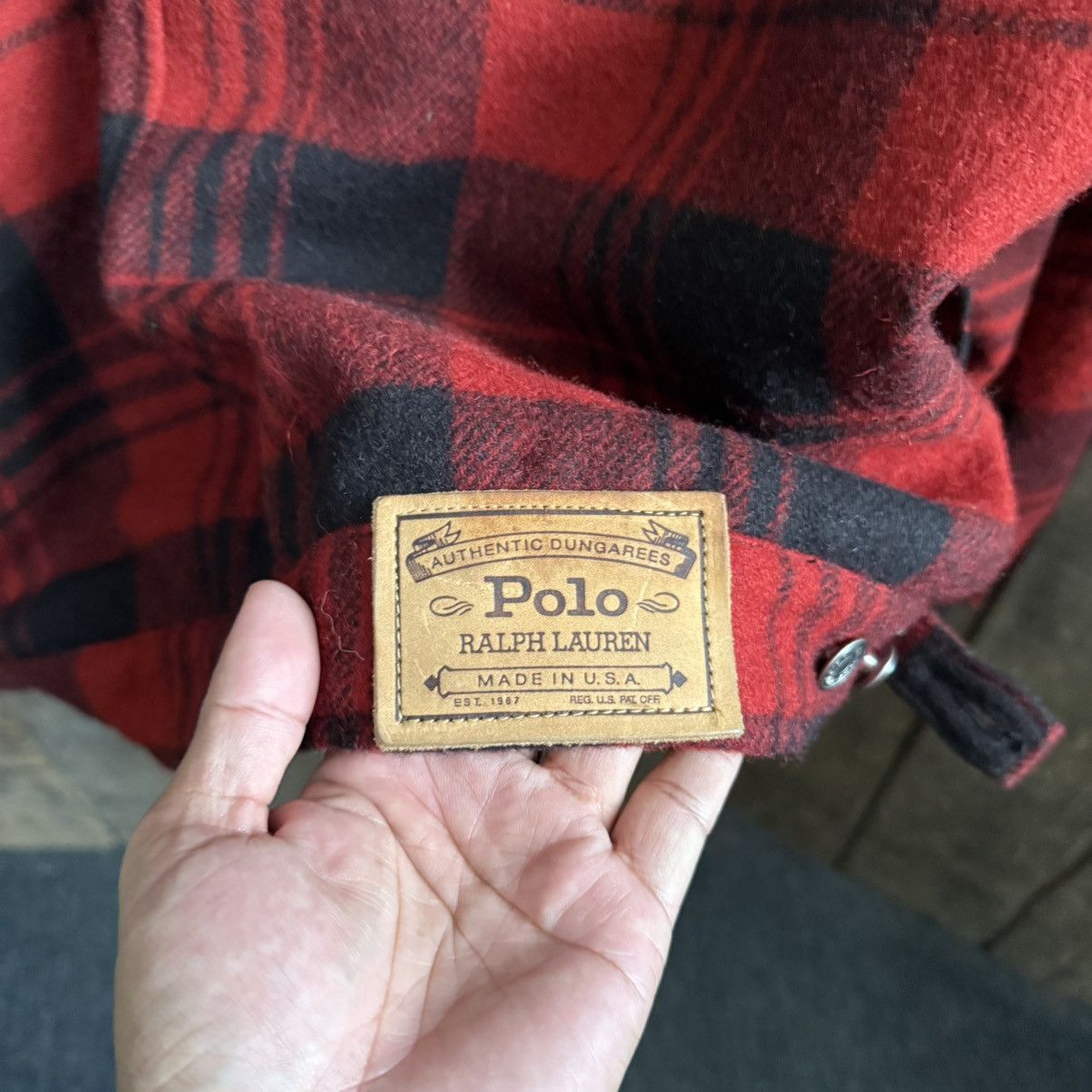 Polo Ralph Lauren Vintage 90’s Polo Ralph Lauren Buffola Plaid Wool Jacket Size US L / EU 52-54 / 3 - 7 Thumbnail