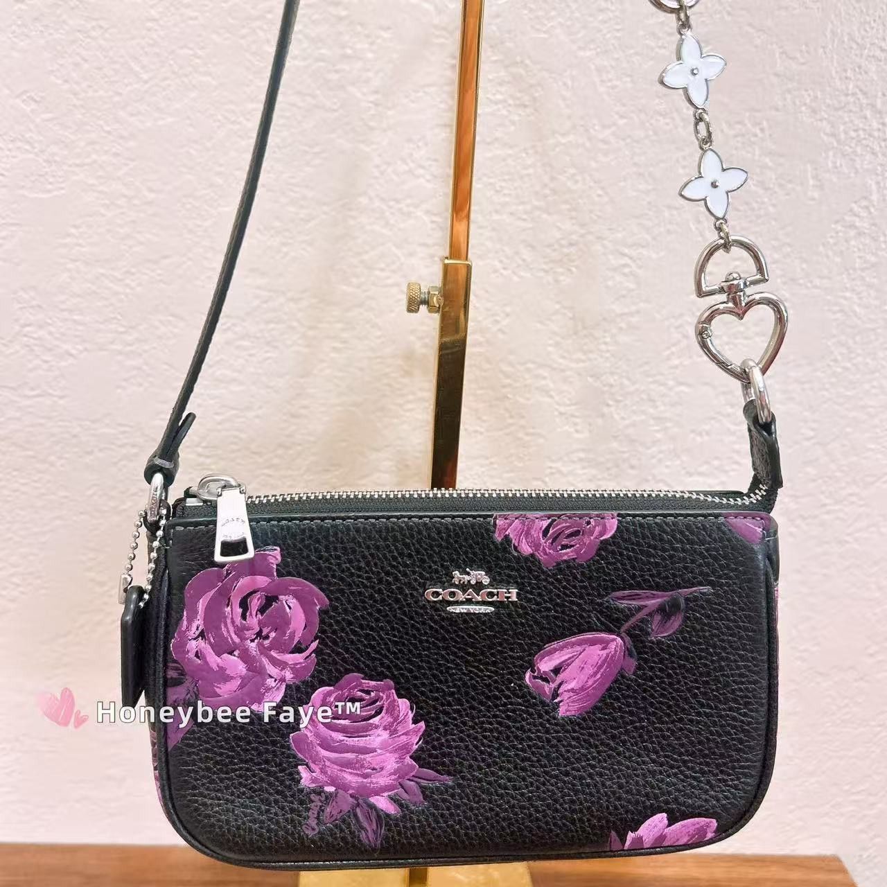 Coach Nwt Coach CCF60 Nolita 19 With Floral Print Size ONE SIZE - 7 Thumbnail