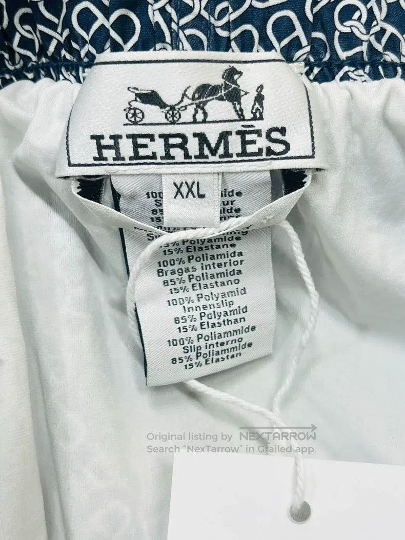 Hermes Hermes size 2XL Full print pig nose beach pants casual shor Size US 29 - 3 Thumbnail
