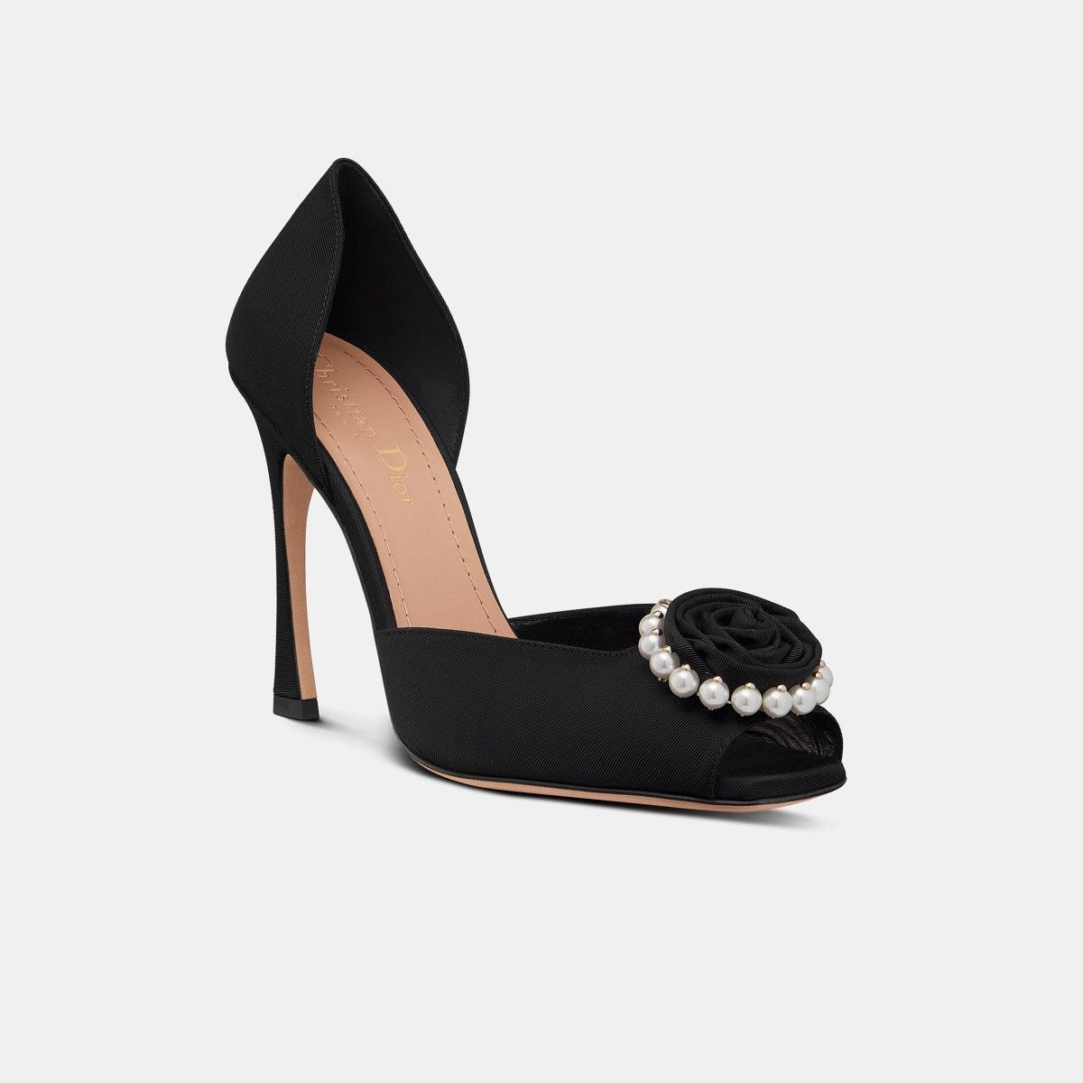 Dior o1bcso1str0225 Rose Heeled Sandal in Black Size US 9 / IT 39 - 2 Thumbnail