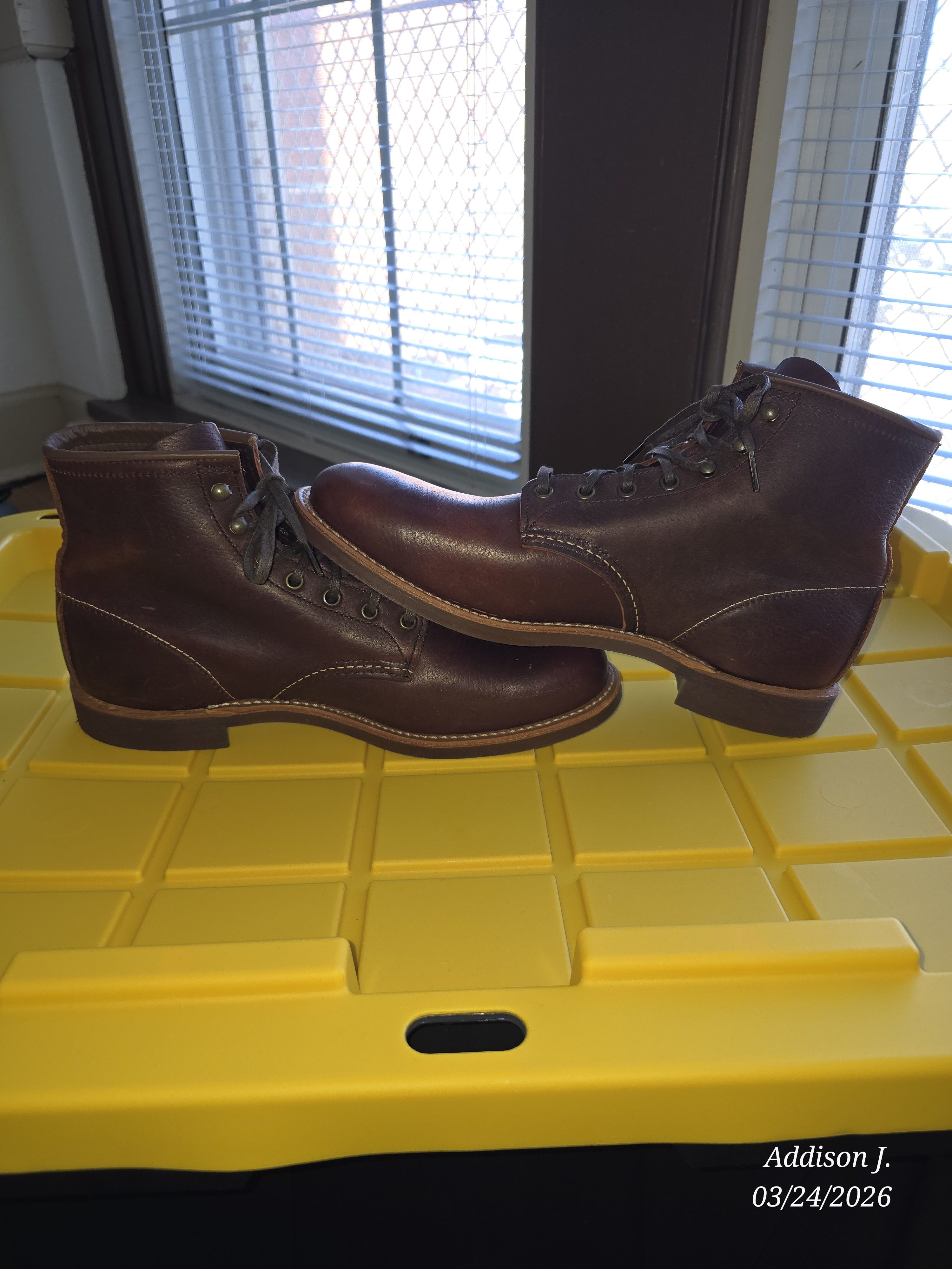 Red Wing 3340 Briar Blacksmith Size US 10.5 / EU 43-44 - 4 Thumbnail