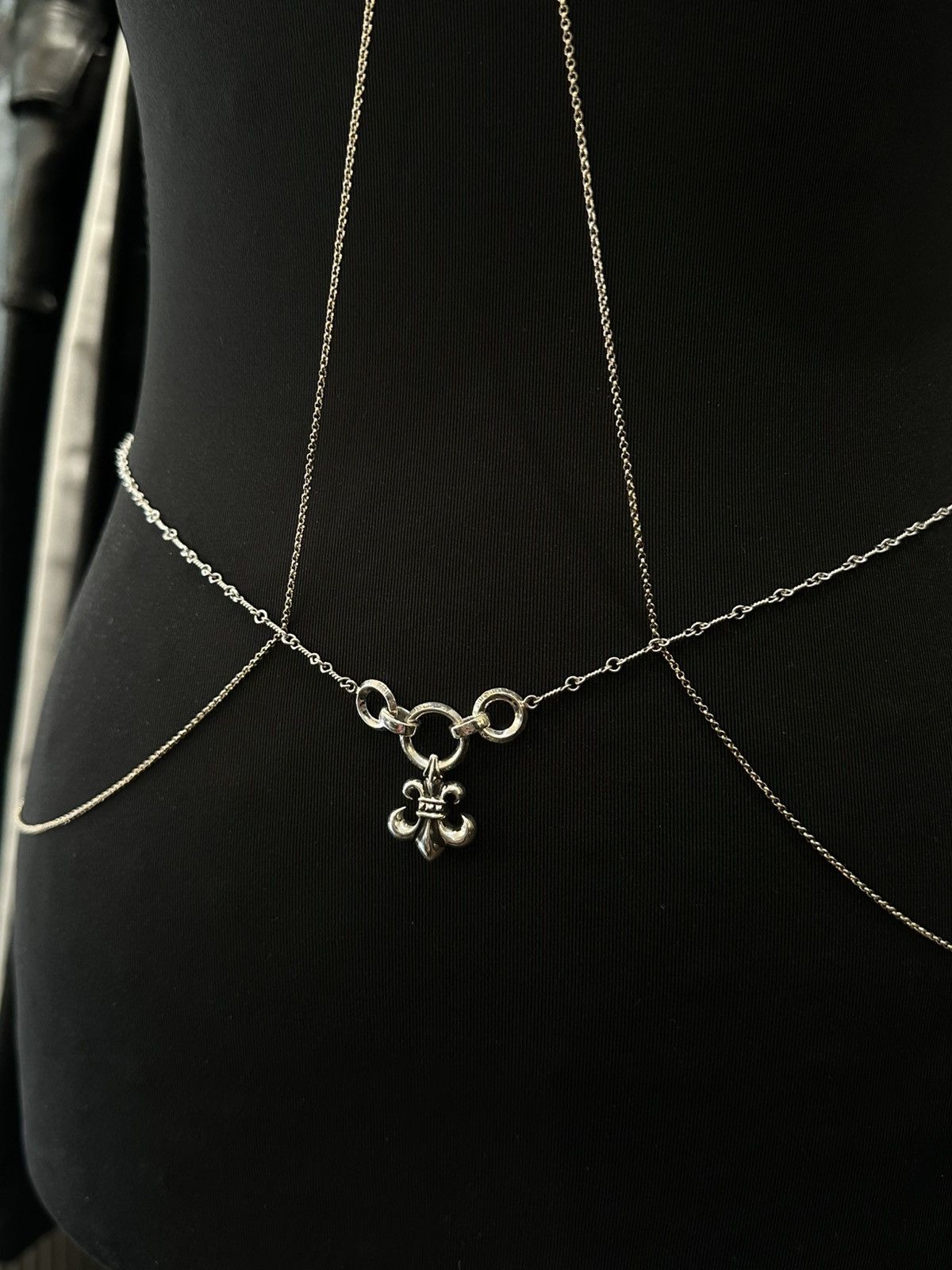 Chrome Hearts CHROME HEARTS WHITE GOLD BELLY CHAIN Size ONE SIZE - 1 Thumbnail