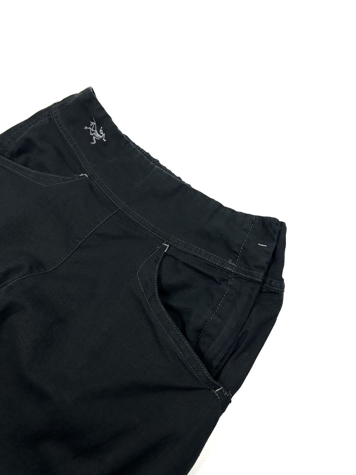 Arc'teryx Arc’teryx Japanese Linen Pants XS Black Avant-Garde Y2K Size 25" / US 0 / IT 36 - 8 Thumbnail