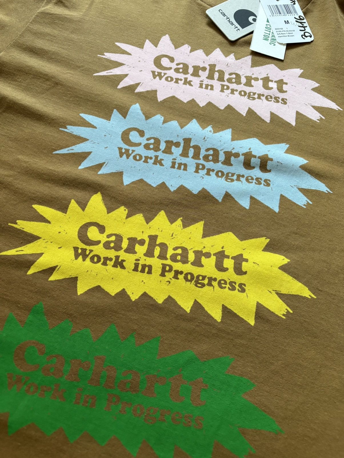 Carhartt Wip Carhartt WIP S/S Bam T-Shirt – Hamilton Brown / Size M Size US M / EU 48-50 / 2 - 2 Thumbnail