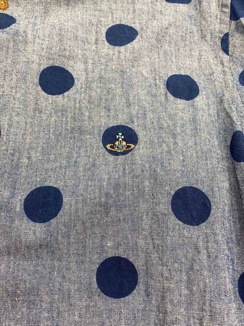 Vivienne Westwood Vivienne Westwood Cute polka dot Saturn long sleeve shirt Size M / US 6-8 / IT 42-44 - 7 Thumbnail