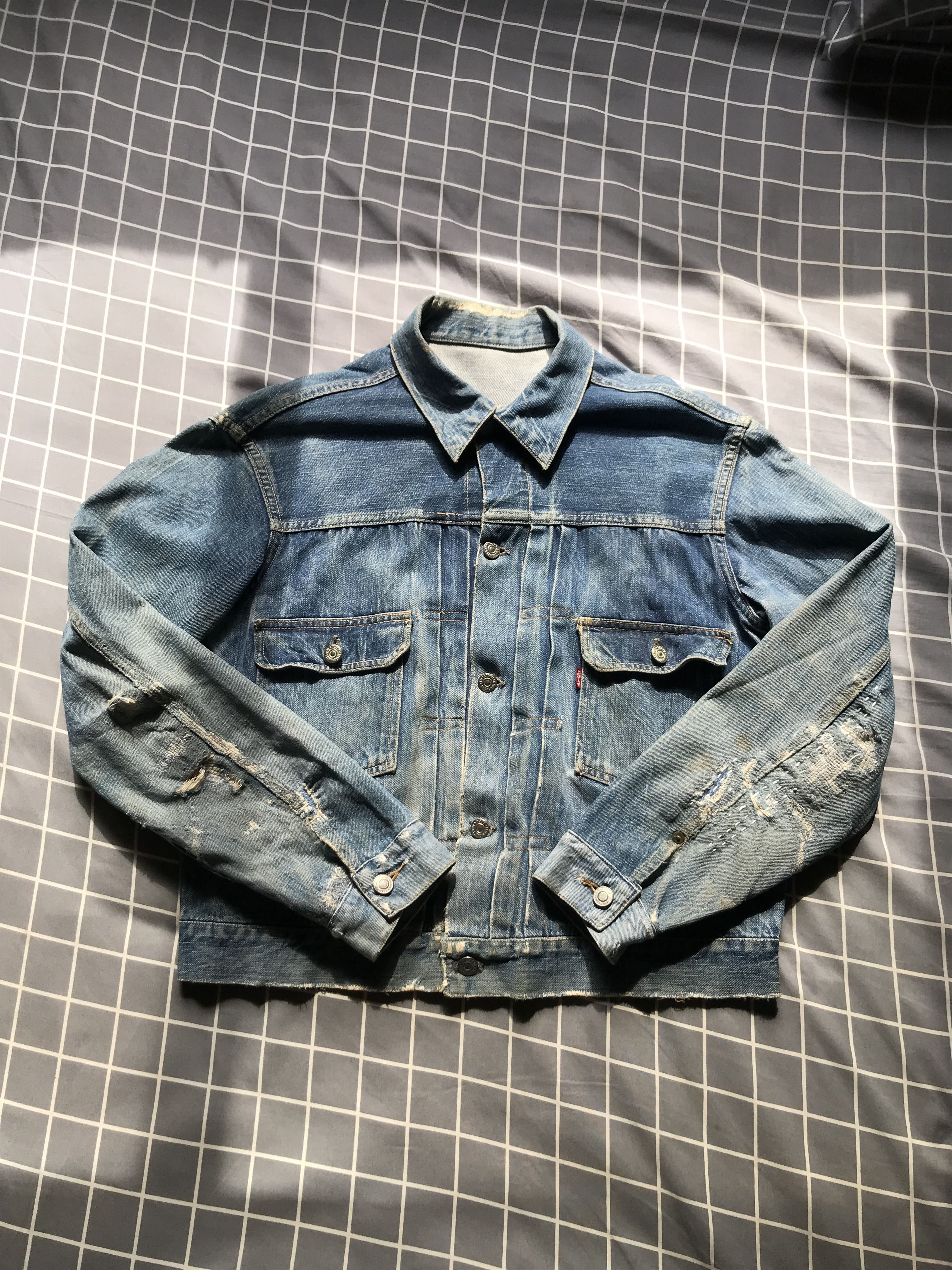 Levi's 1950s Levi’s 507xx Denim Jacket Type 2 2nd Generation Size US L / EU 52-54 / 3 - 2 Thumbnail