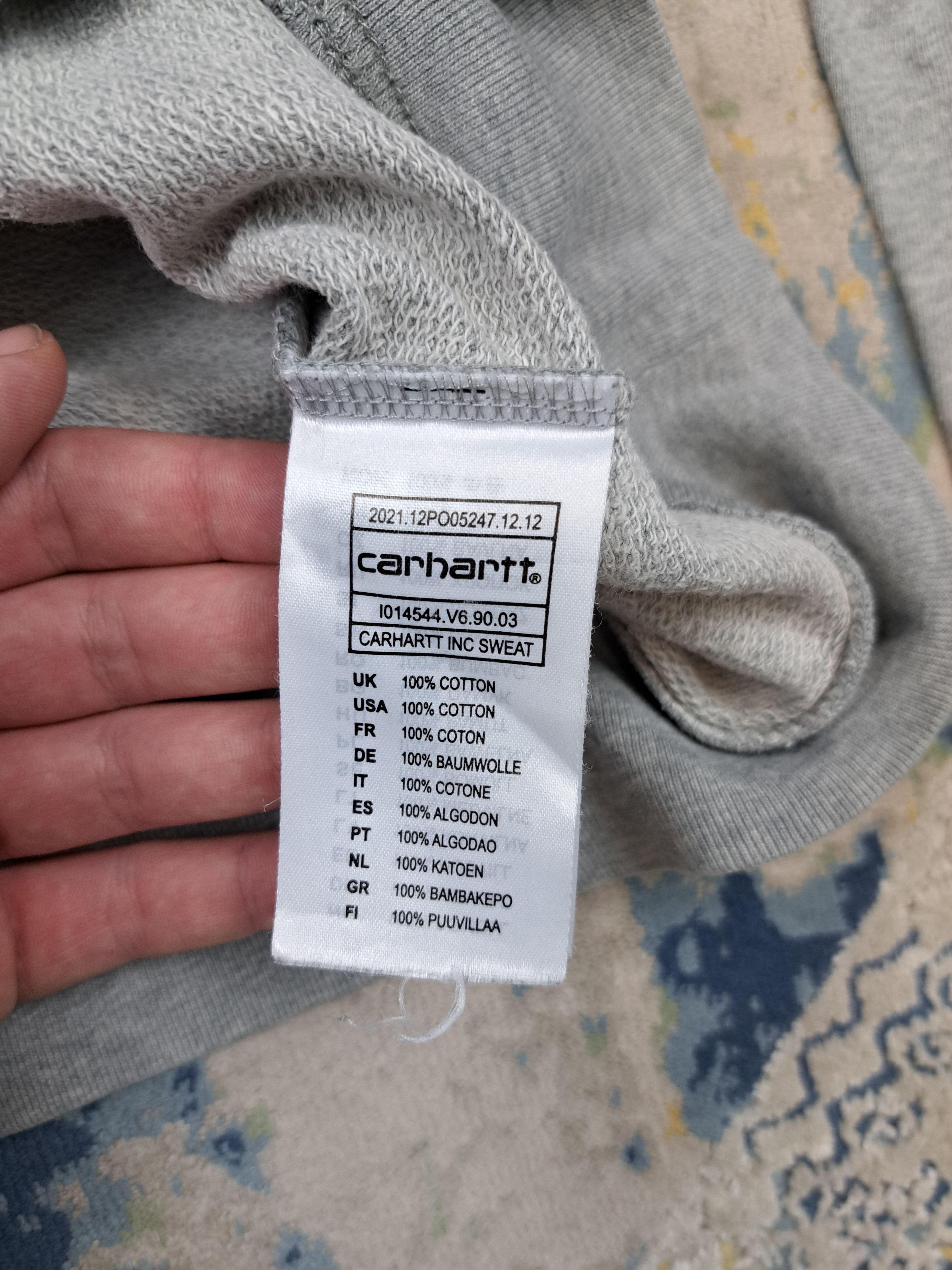 Carhartt Carhartt Inc Detroit Michigan Sweatshirt Streetwear Size US XL / EU 56 / 4 - 5 Thumbnail