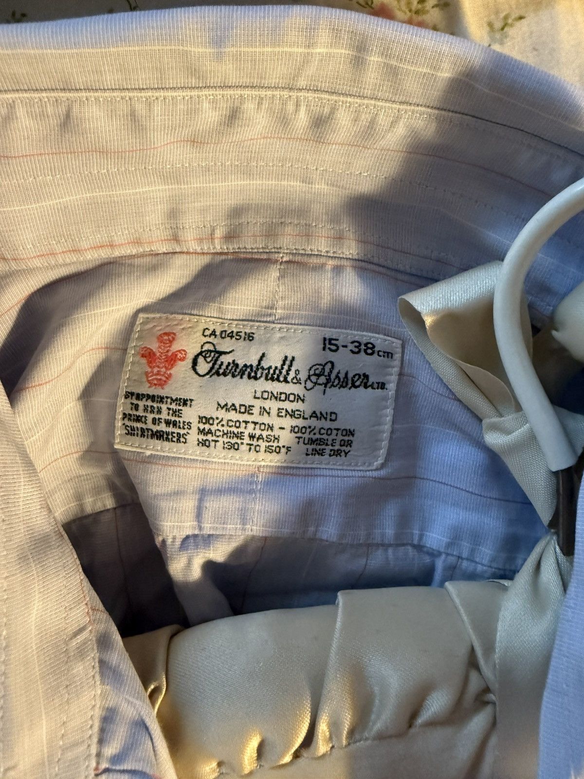 Turnbull & Asser Turnbull & Asser Dress Shirt Size 38R - 2 Thumbnail