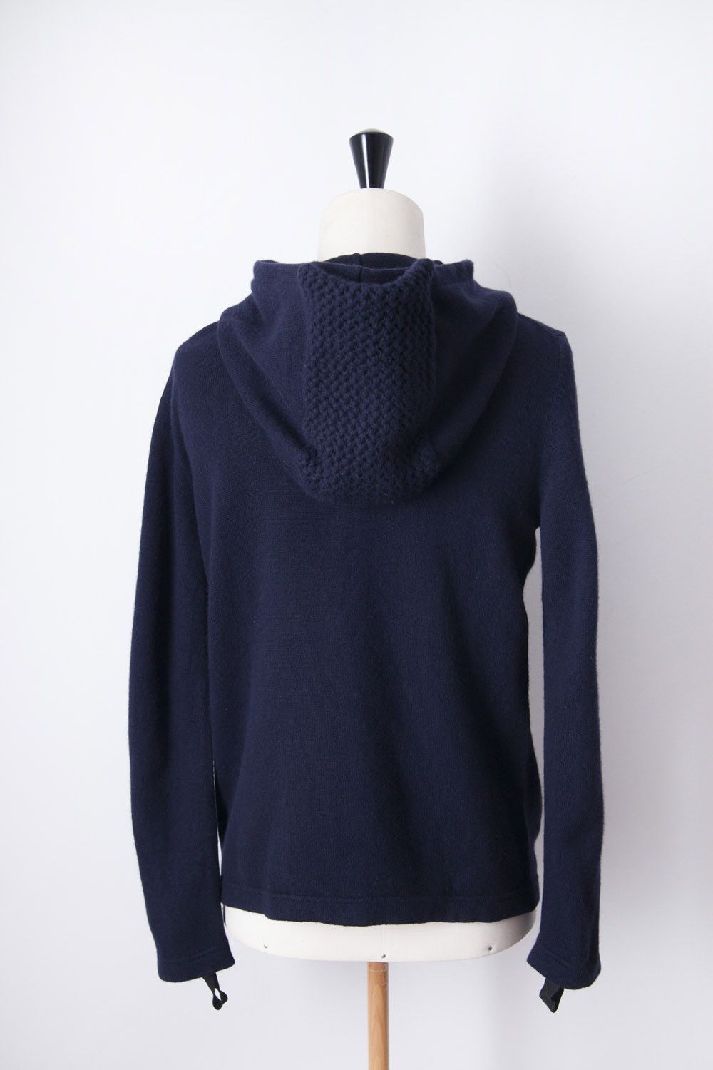 Helmut Lang AW03 cashmere Mohawk hoodie Size US S / EU 44-46 / 1 - 4 Thumbnail