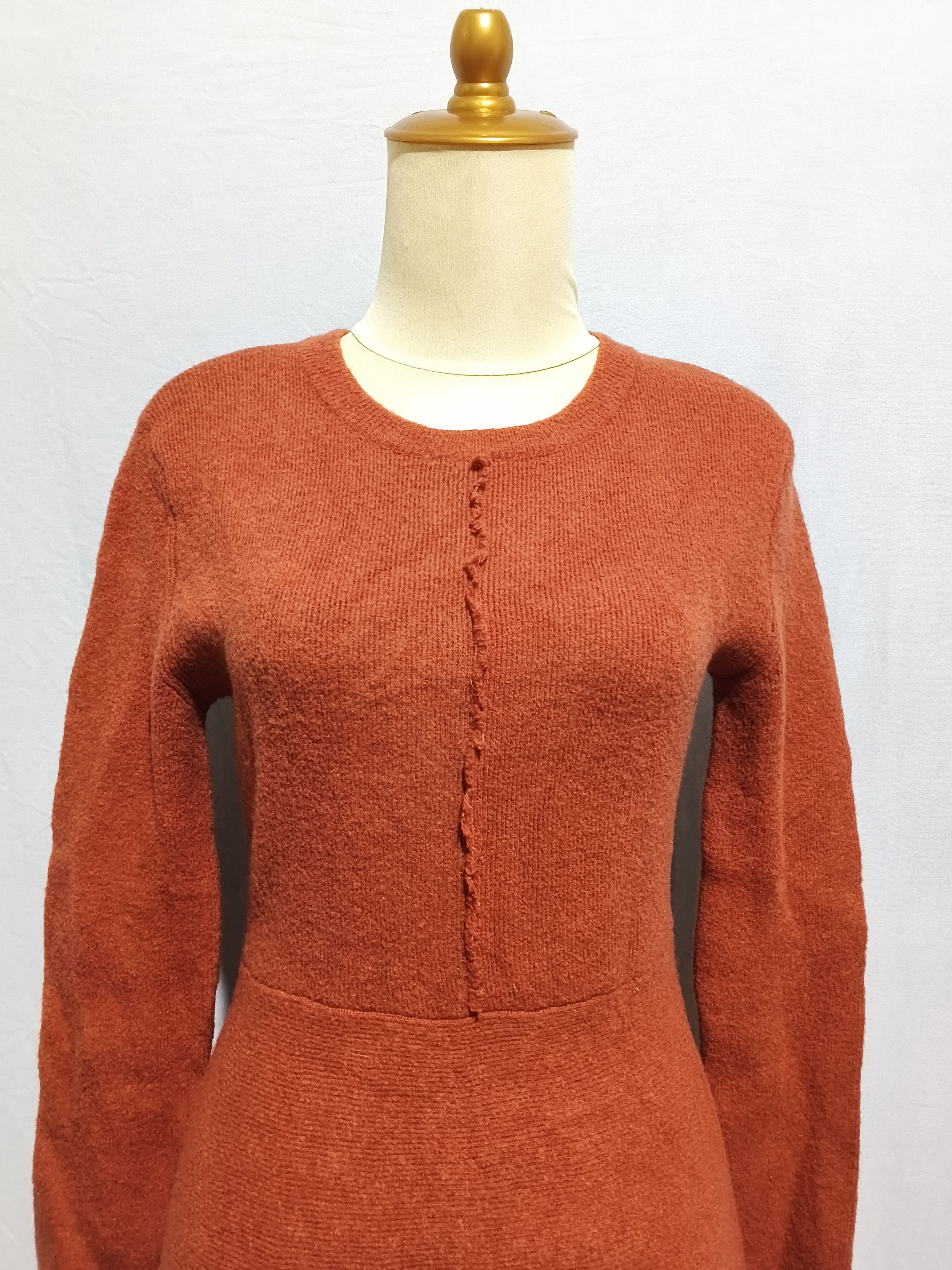 Japanese Brand Rumere Atelier Wool dresses Size XS / US 0-2 / IT 36-38 - 3 Thumbnail